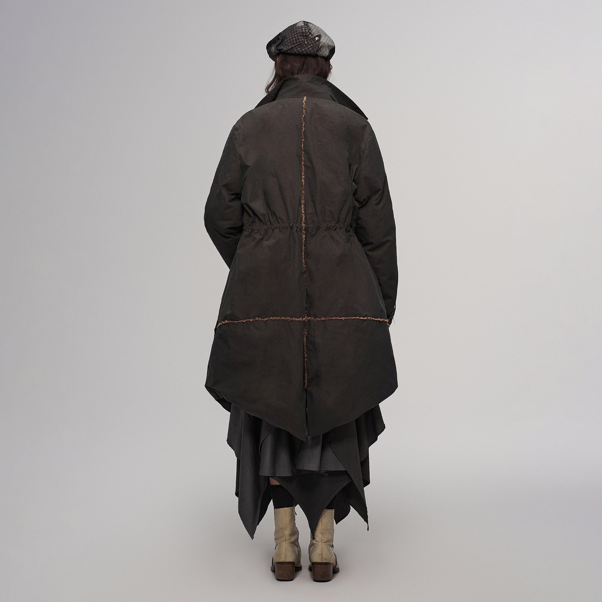 ILNya Nieternite Nifutur Asym Hem Drawcord Down Parka