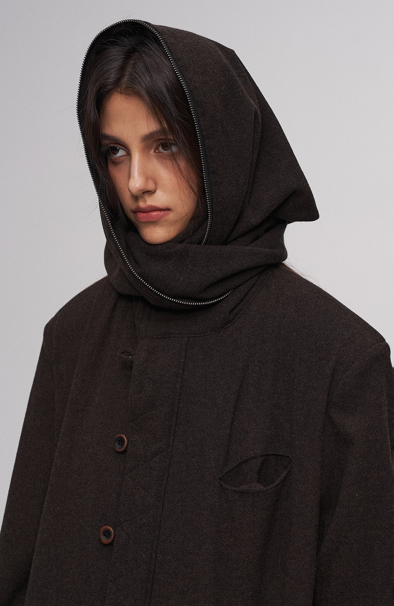 ILNya Nieternite Nifutur Detachable Down-Lined Wool-Blend Modular Parka