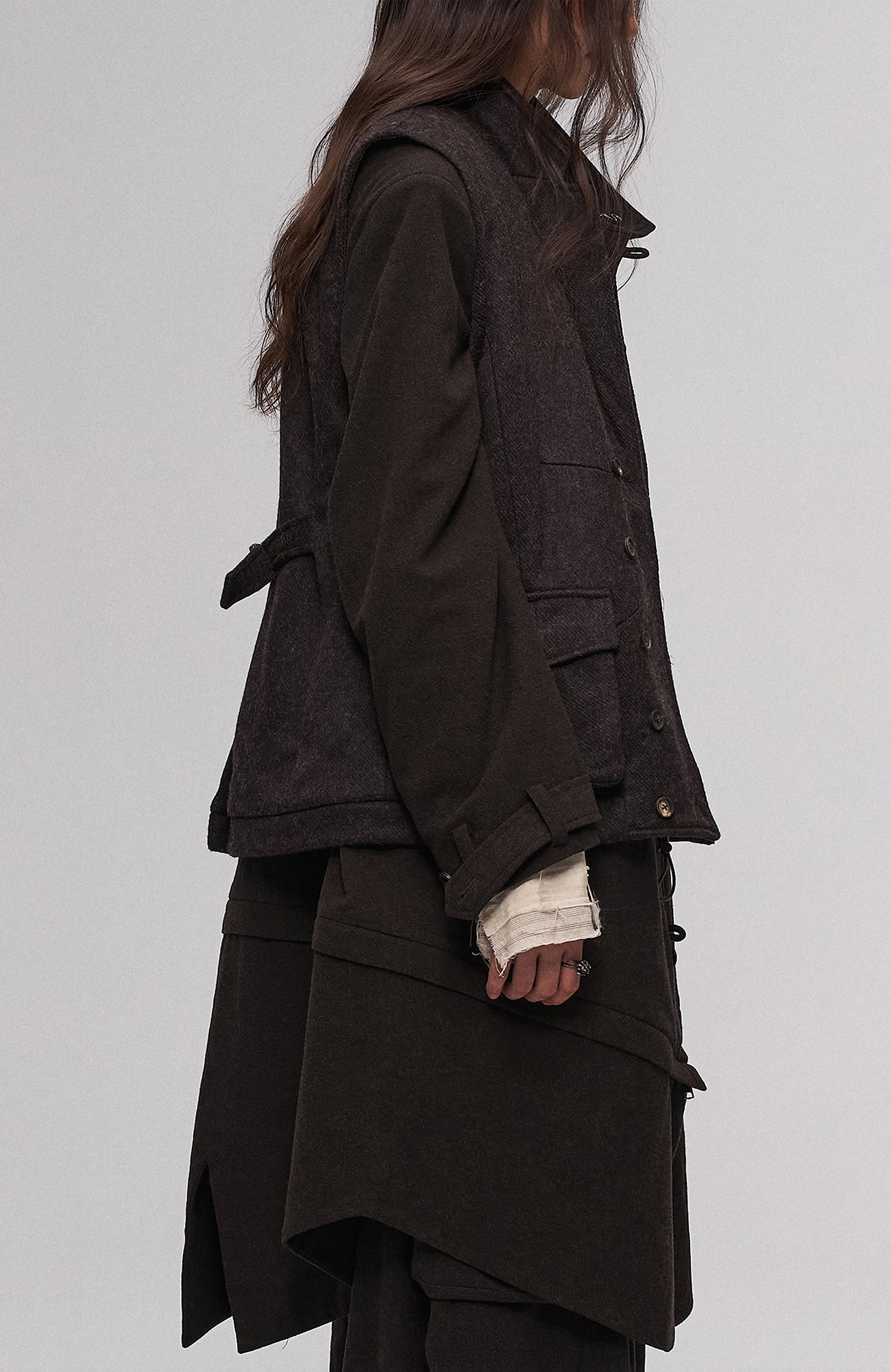 ILNya Nieternite Nifutur Detachable Down-Lined Wool-Blend Modular Parka