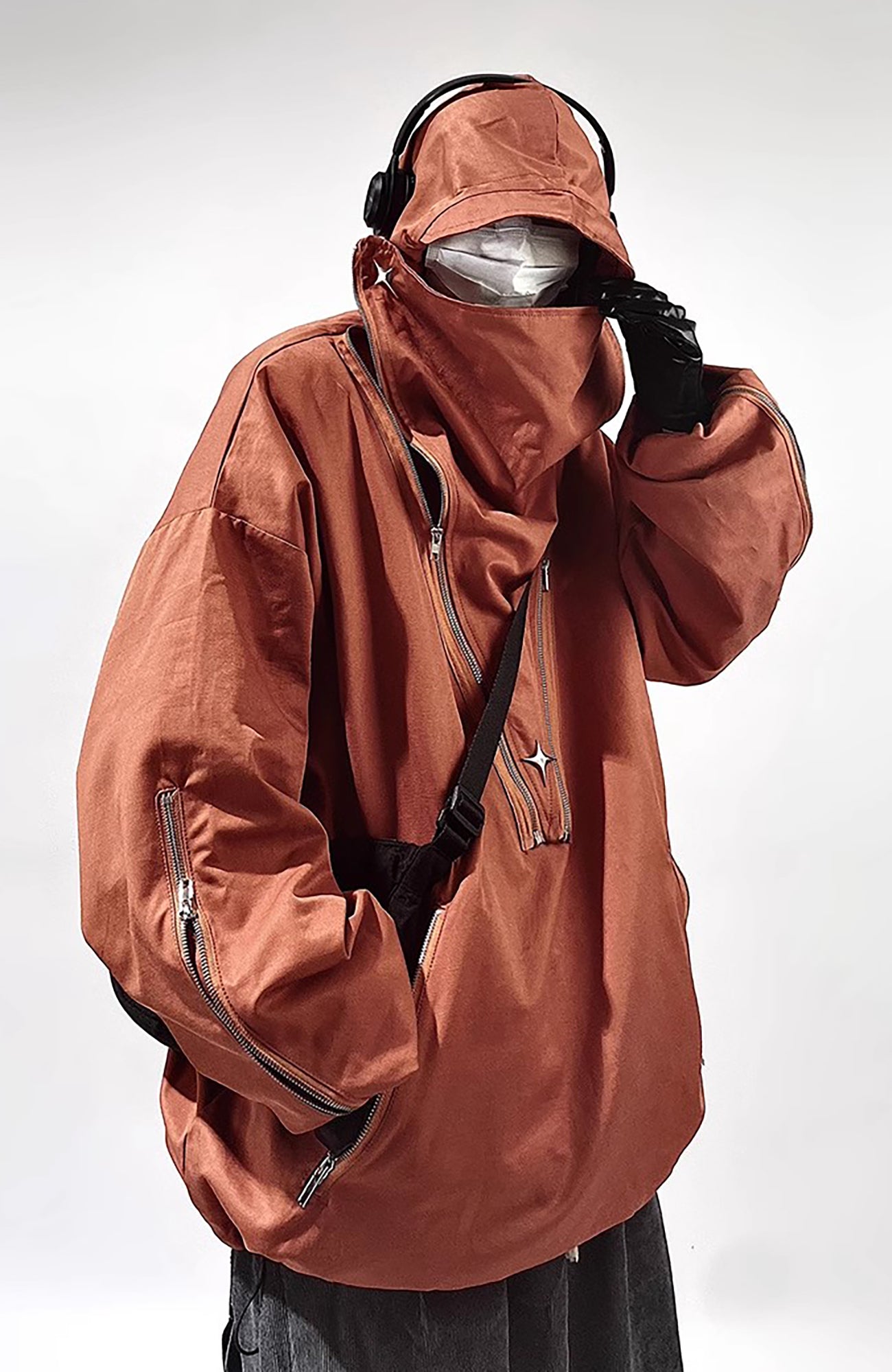 UUCSCC Utility Hooded Windbreaker Jacket