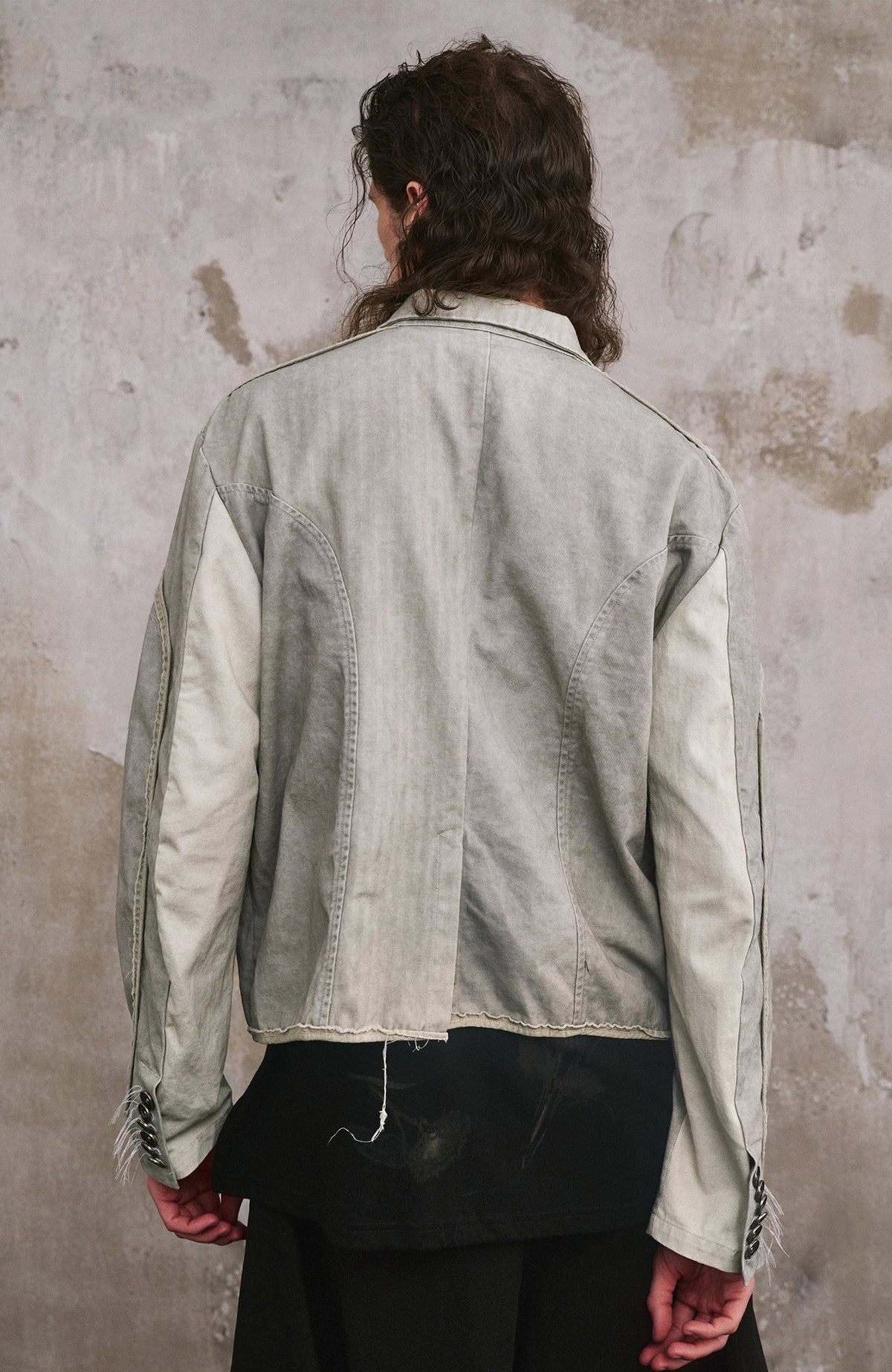 ILNya Nieternite Nifutur Paneled Lapel Double-Pocket Jacket