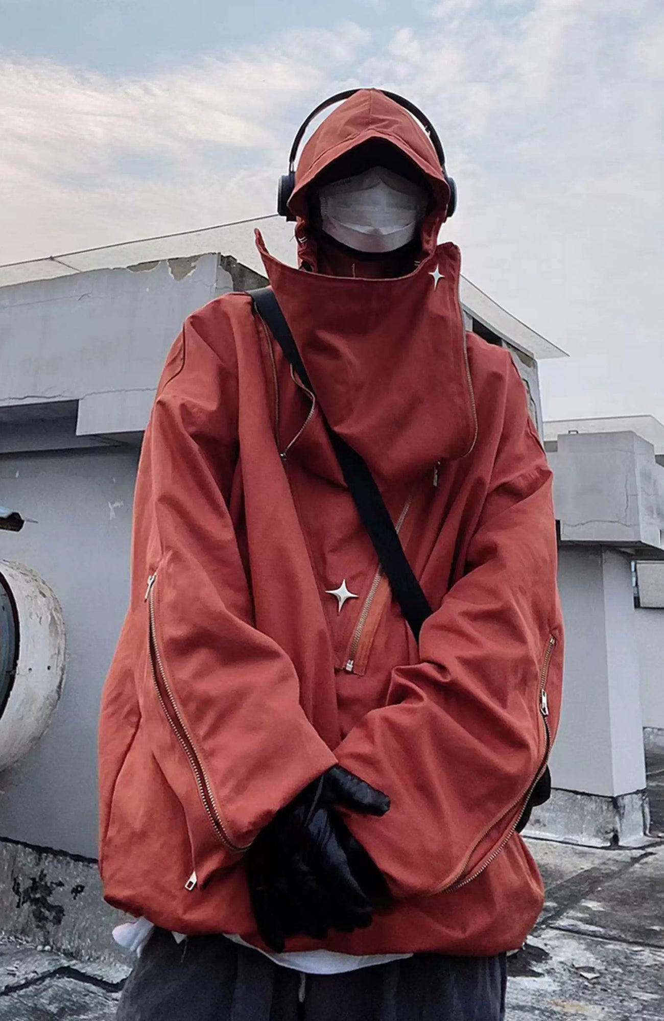 UUCSCC Utility Hooded Windbreaker Jacket