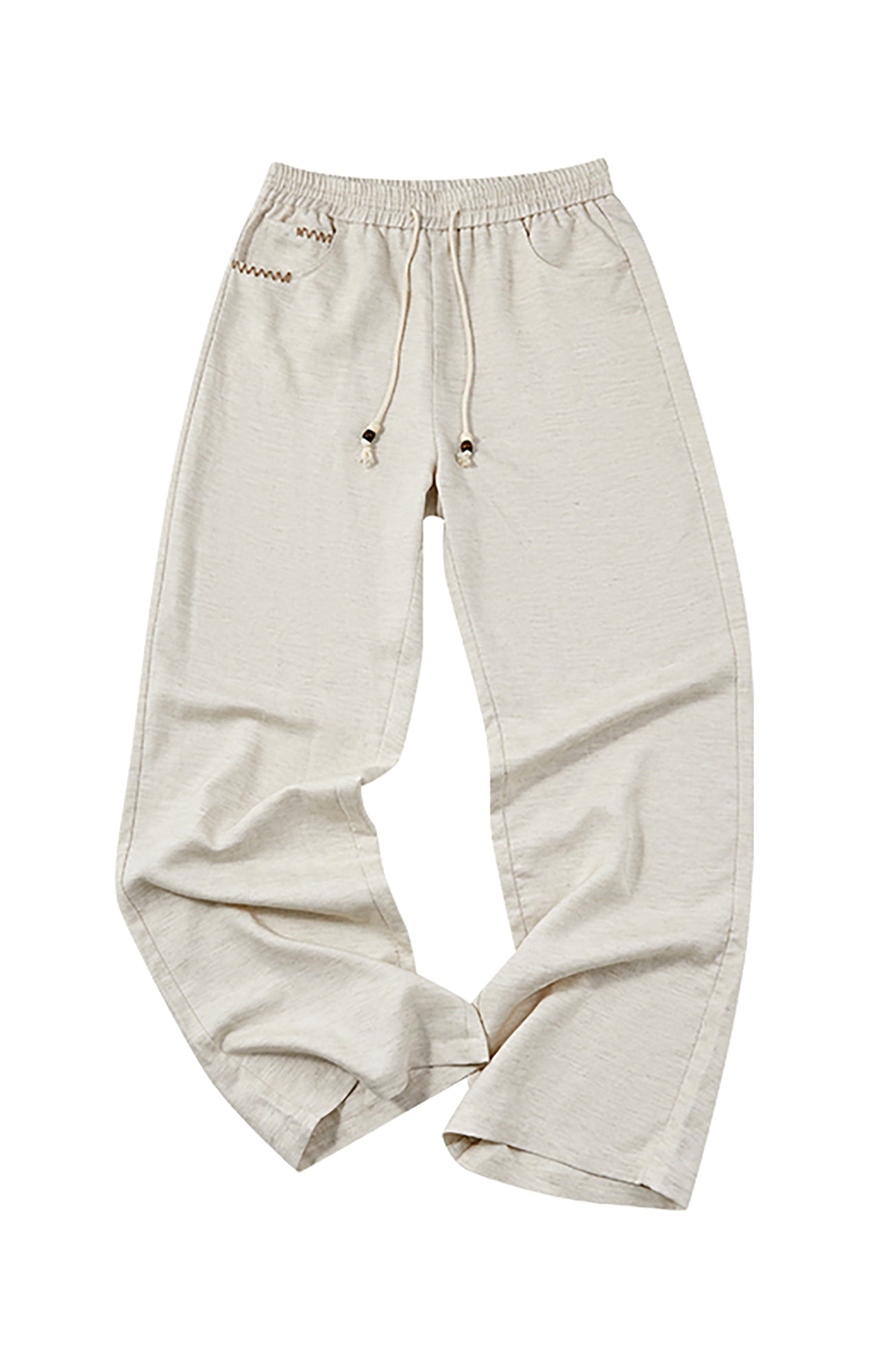 KREATE Stitched Drawstring Straight-Leg Trousers, premium urban and streetwear designers apparel on PROJECTISR.com, KREATE
