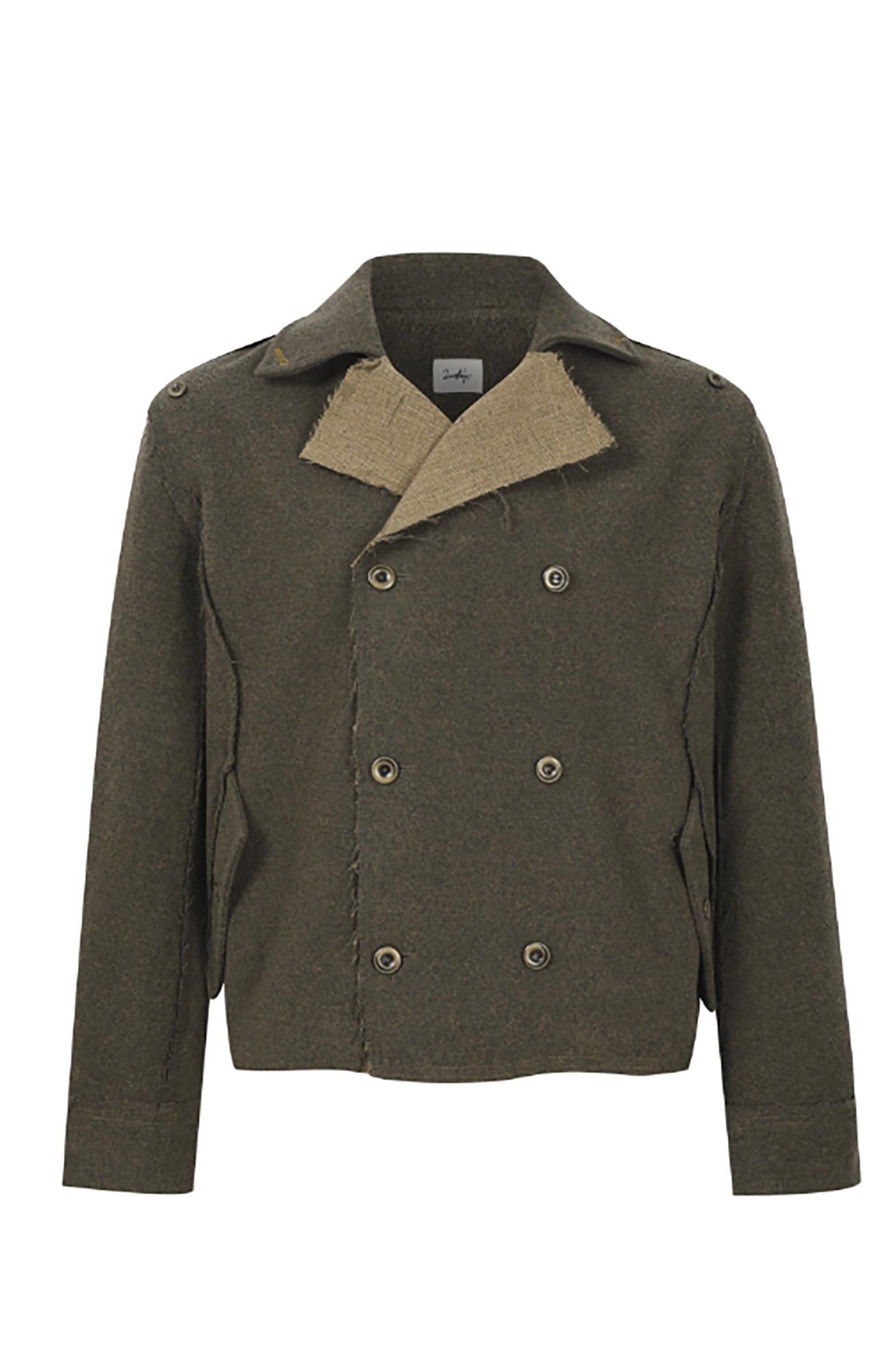 2000RSK Wool-Blend Double-Breasted Blazer