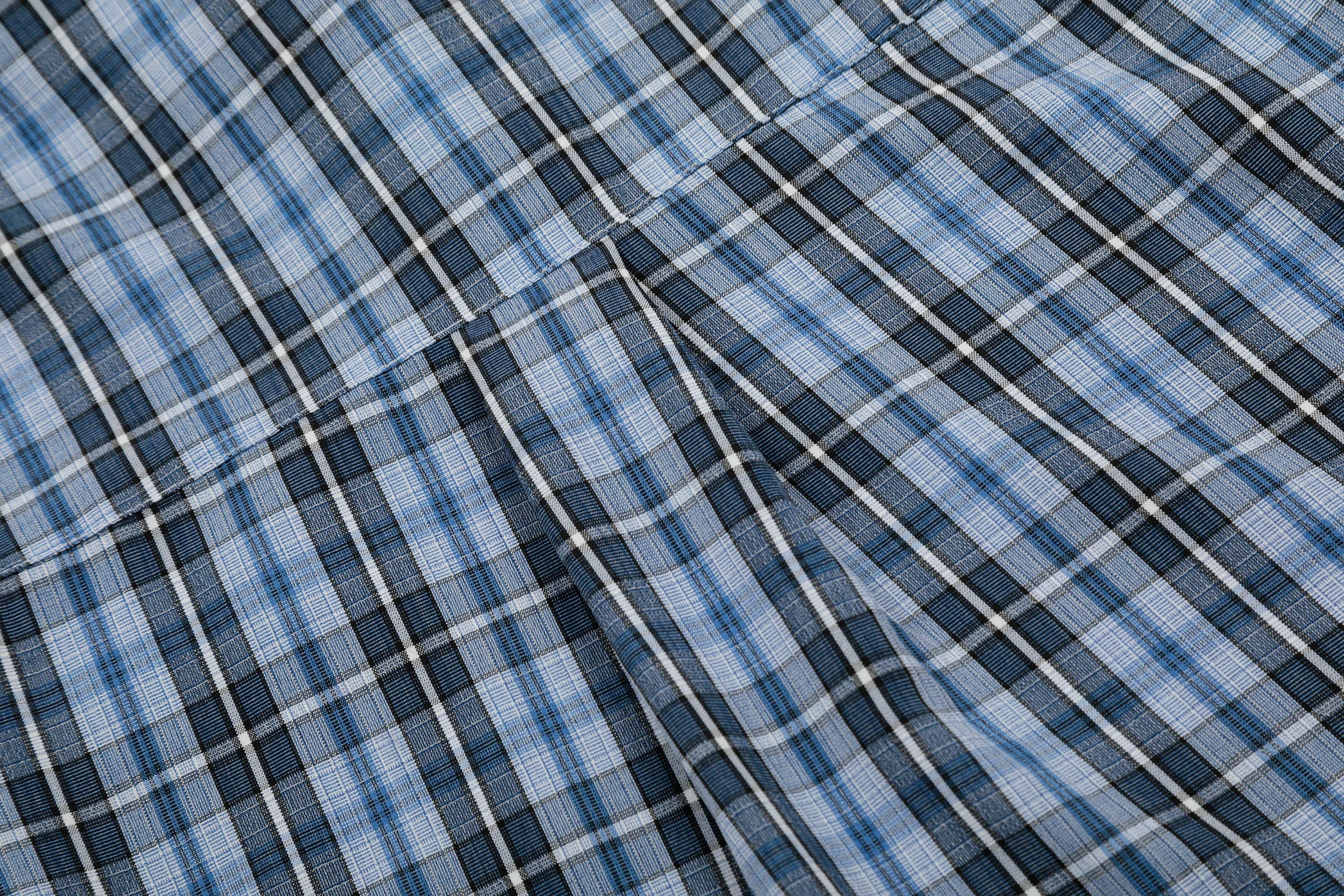 CLP Plaid Stickers Oversized Shirt, premium urban and streetwear designers apparel on PROJECTISR.com, CLP
