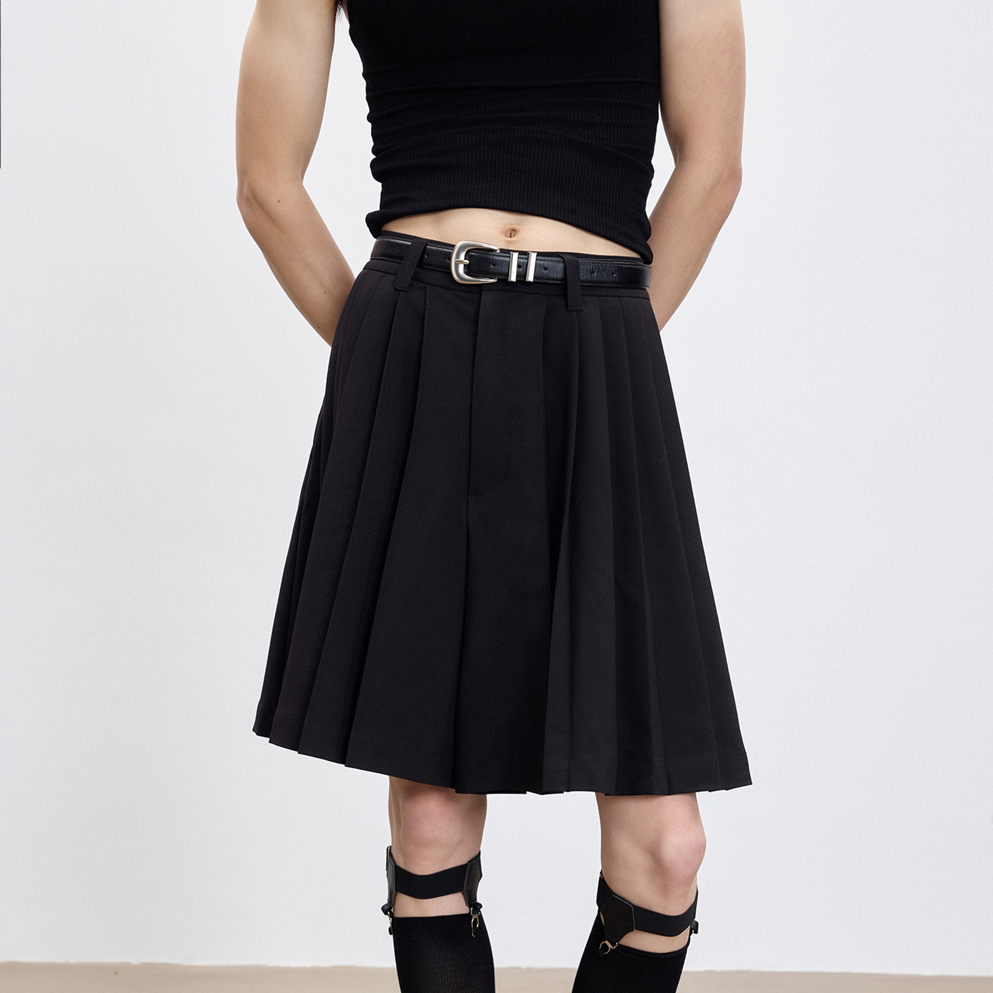 TUIMU Essential Pleated Skort