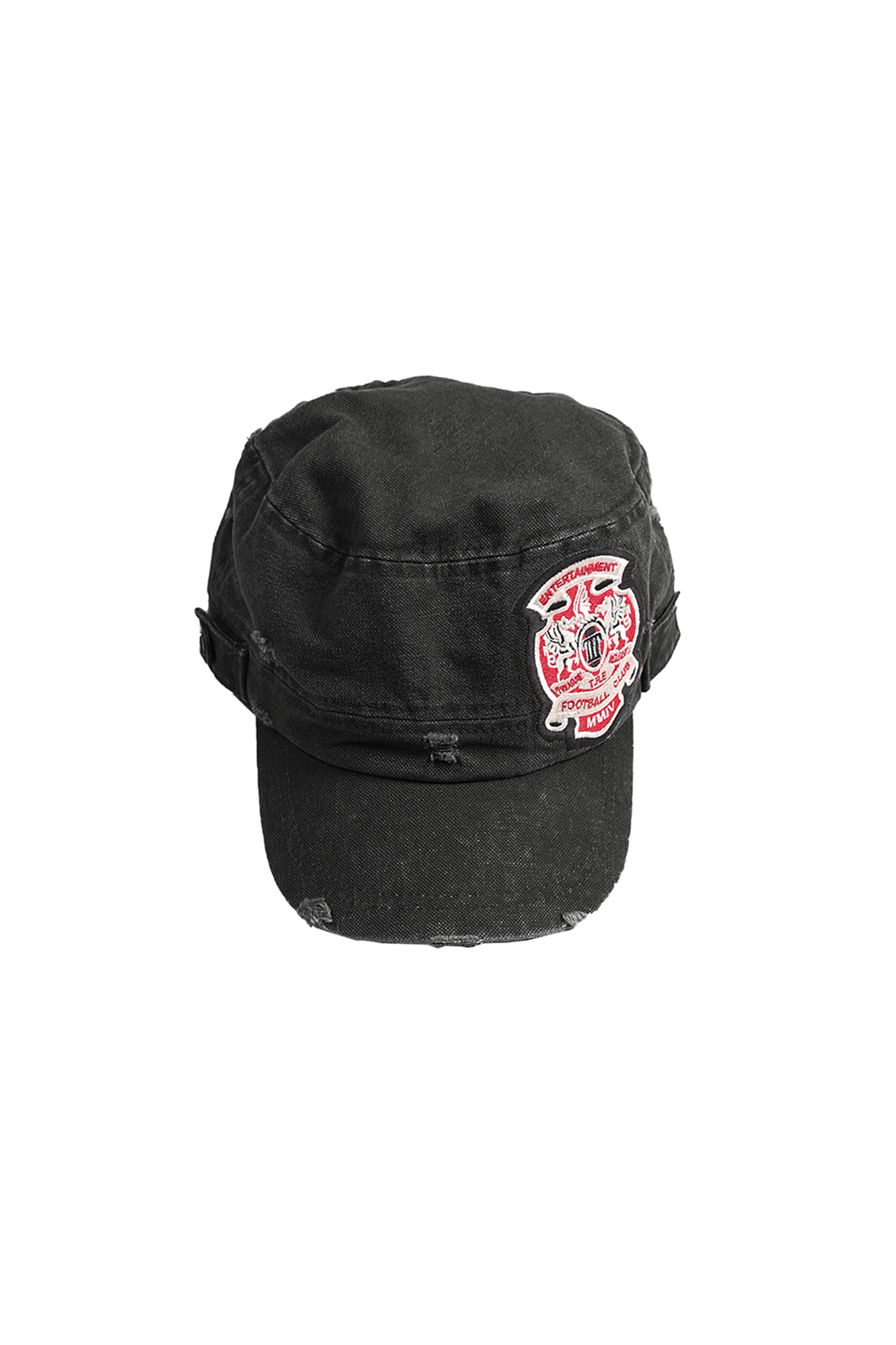 TRECLUB Distressed Patch Military Cap
