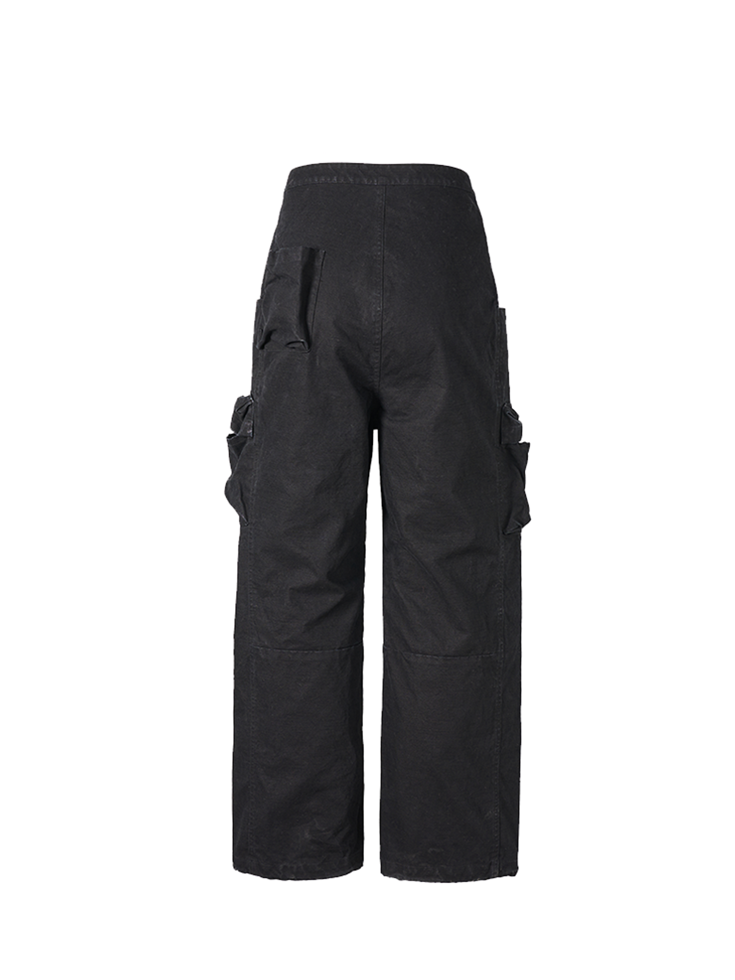PMW Washed Multi-Pockets Cargo Pants