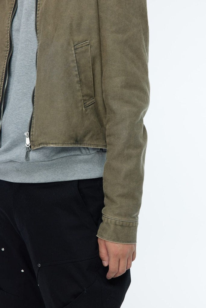WHISTLEHUNTER Faded Cropped Jacket, premium urban and streetwear designers apparel on PROJECTISR.com, WHISTLEHUNTER