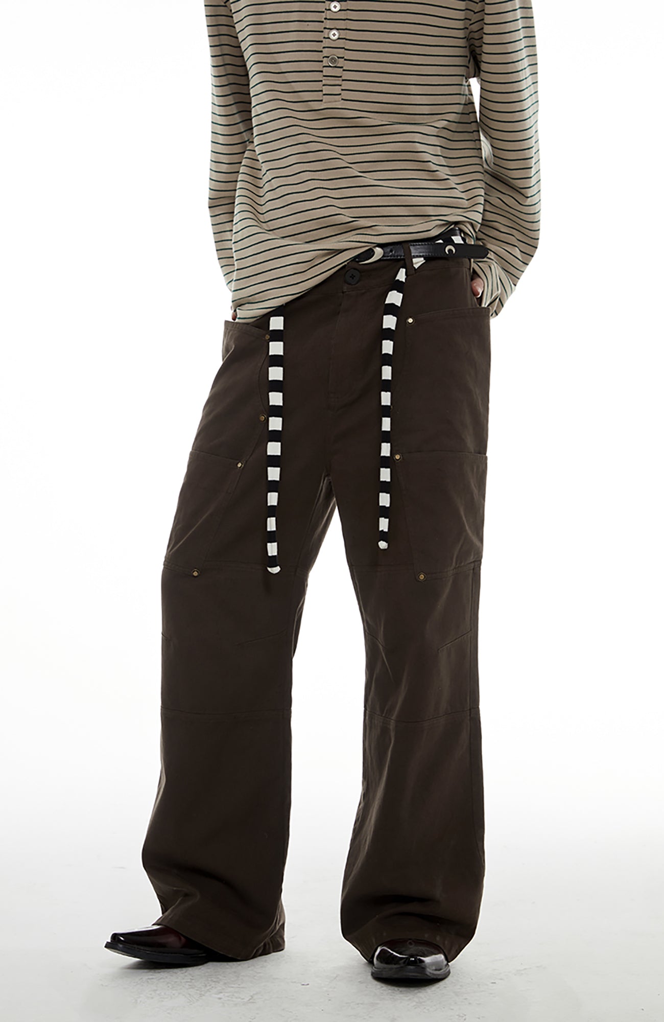 PASET Retro Utility Panel Pants