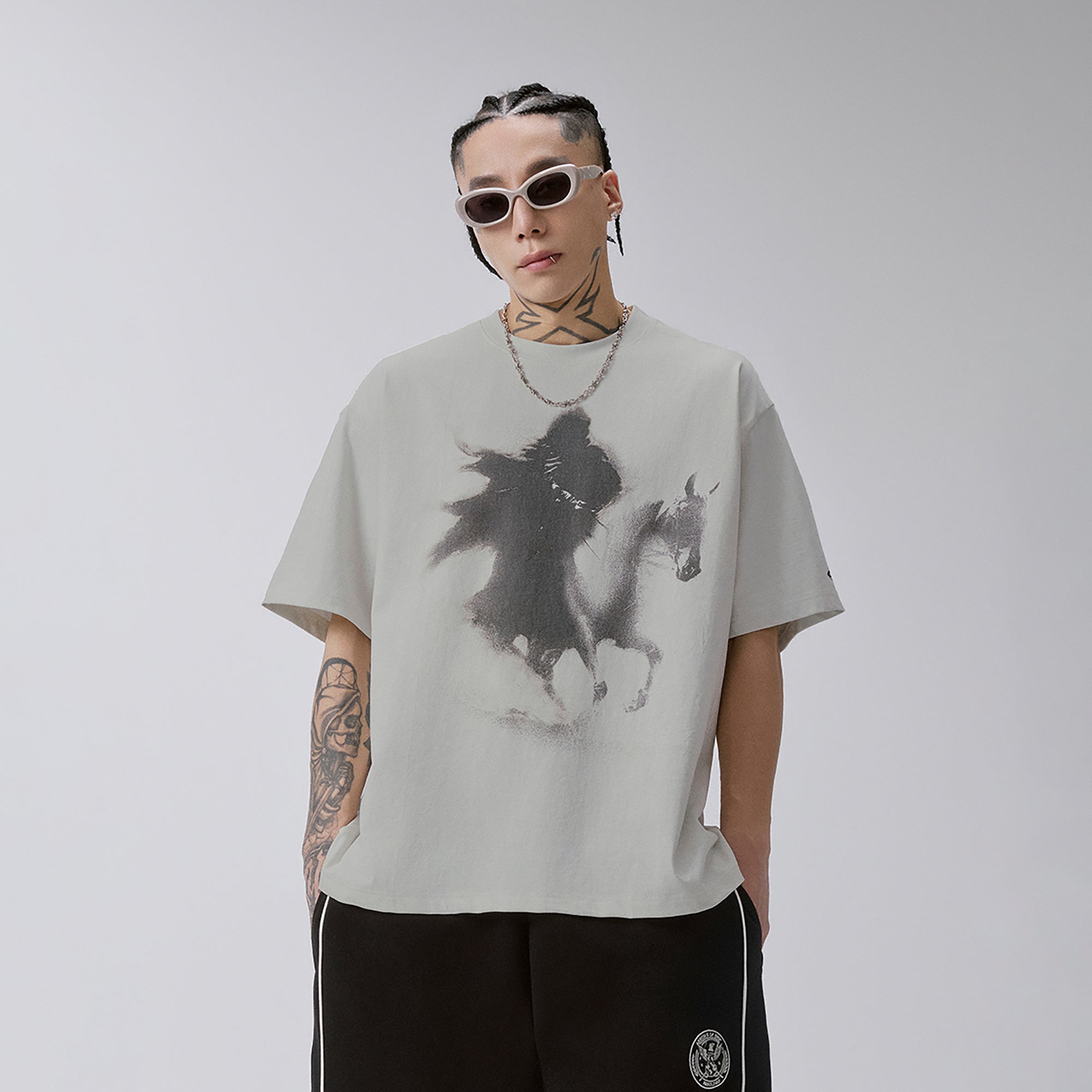 F2CE Shadow Rider Graphic Tee, premium urban and streetwear designers apparel on PROJECTISR.com, F2CE