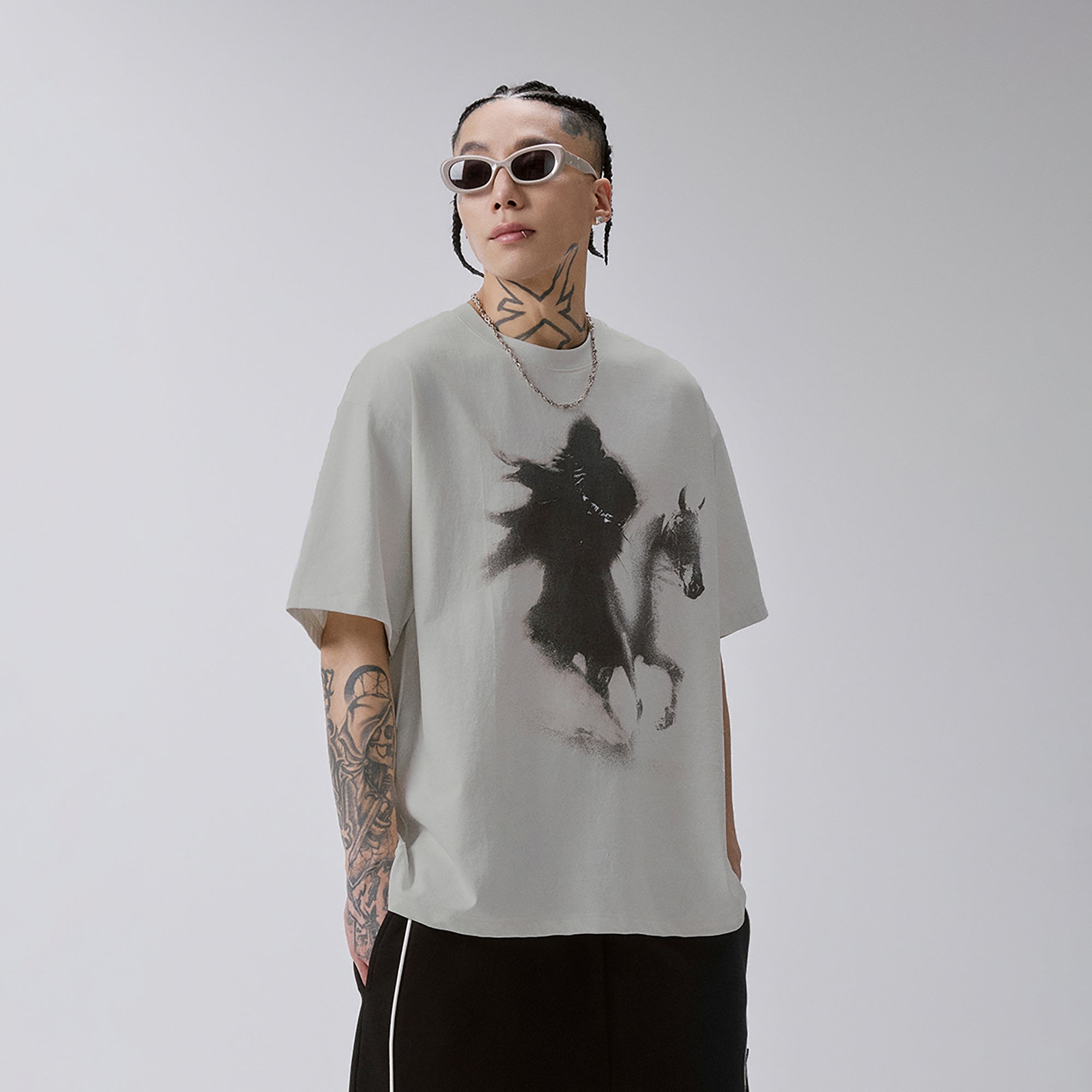 F2CE Shadow Rider Graphic Tee, premium urban and streetwear designers apparel on PROJECTISR.com, F2CE