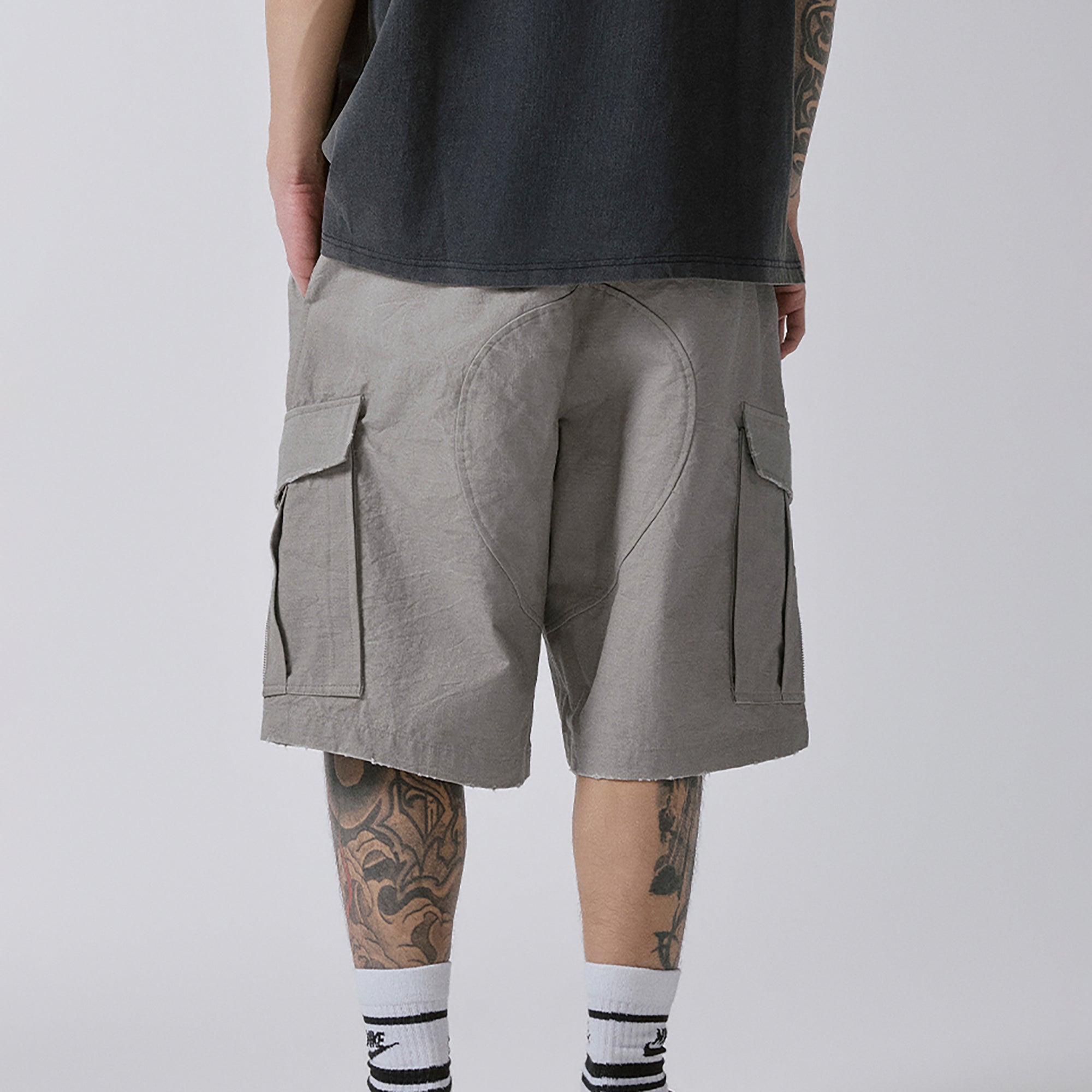 F2CE Zipper Pocket Utility Shorts, premium urban and streetwear designers apparel on PROJECTISR.com, F2CE