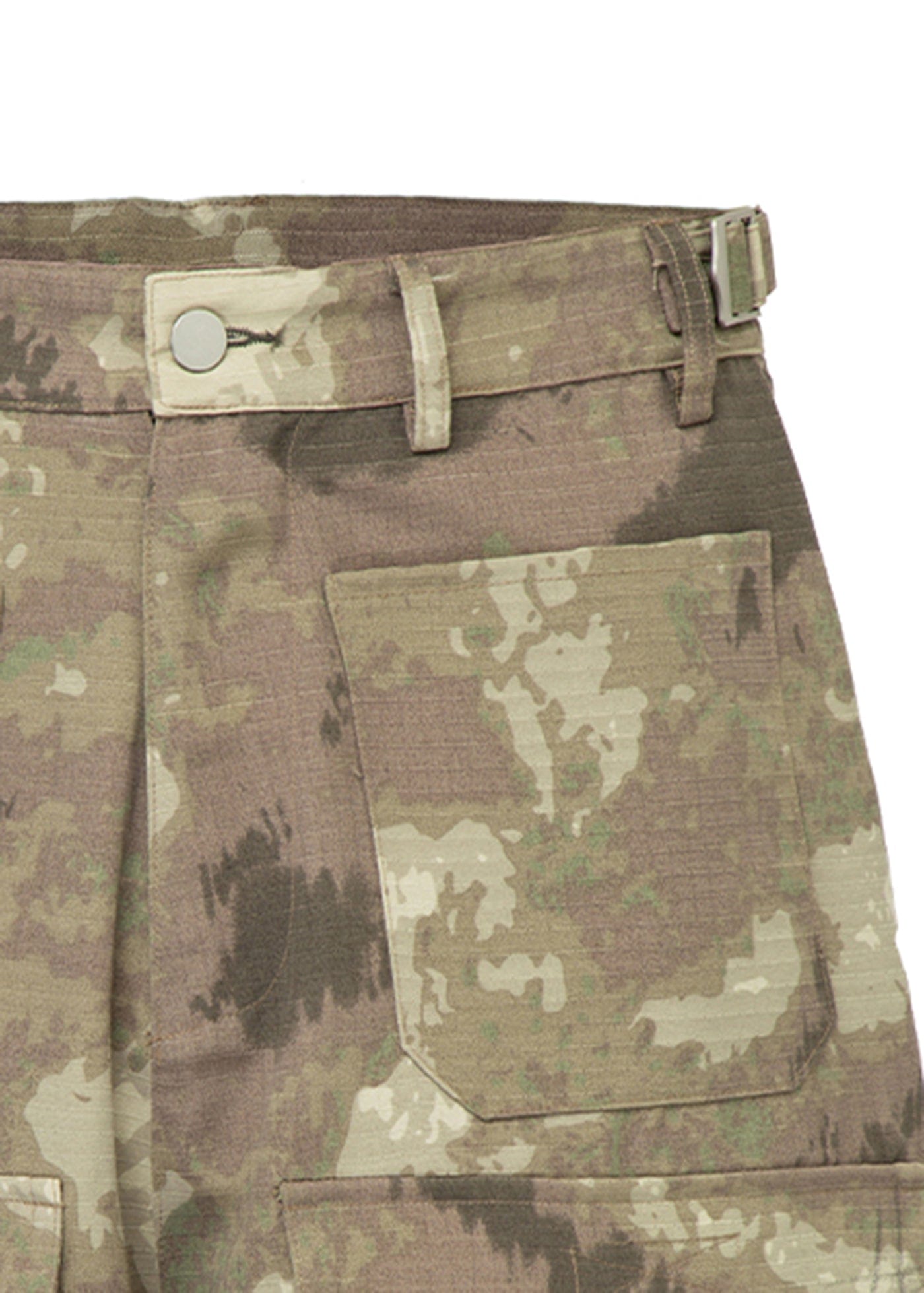 F2CE Retro Camo Multi Pocket Buckle Shorts, premium urban and streetwear designers apparel on PROJECTISR.com, F2CE