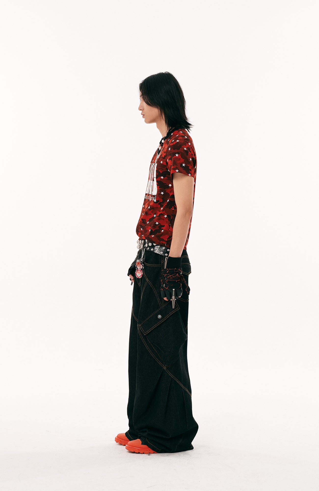 PASET Star Camo Cross Graphic Tee