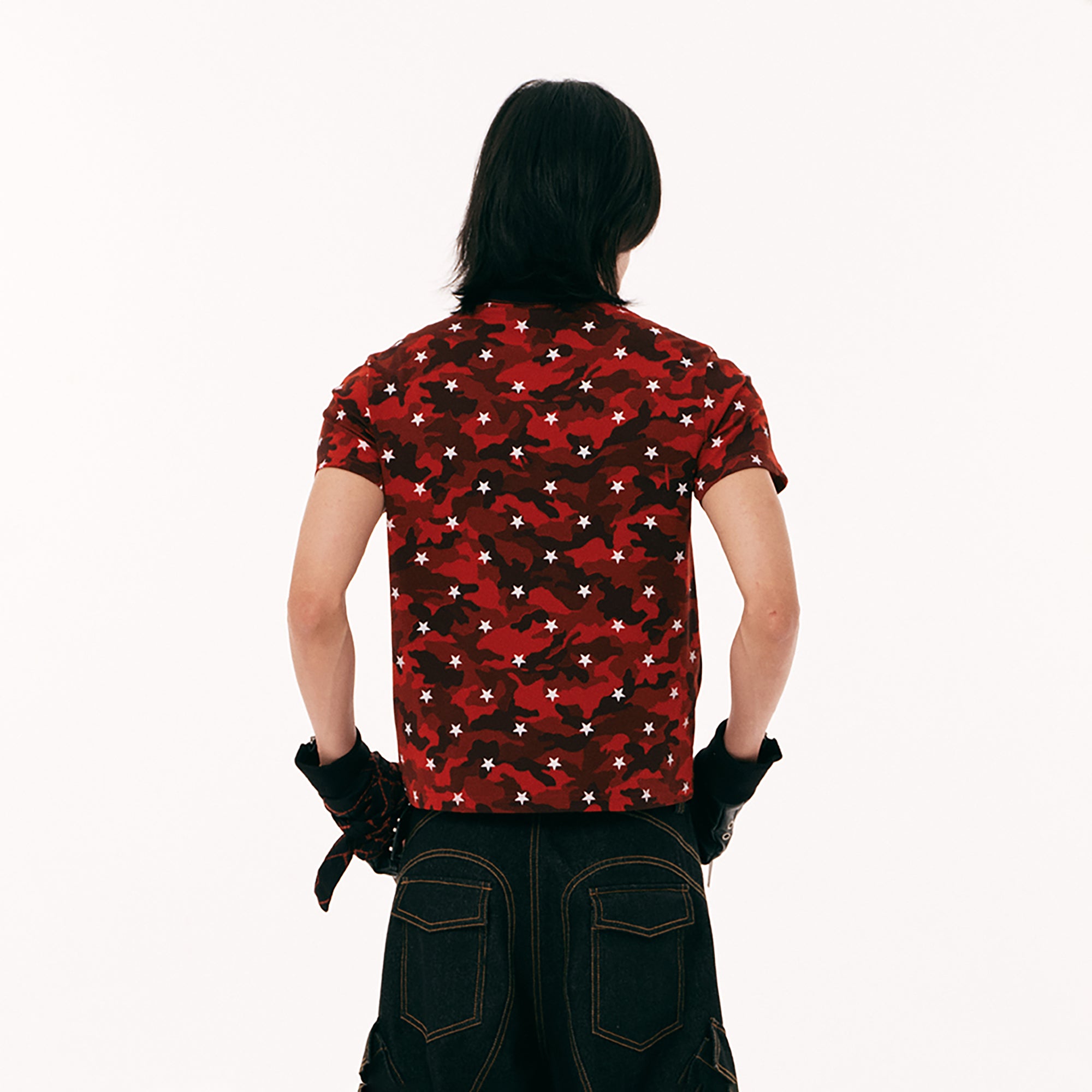 PASET Star Camo Cross Graphic Tee