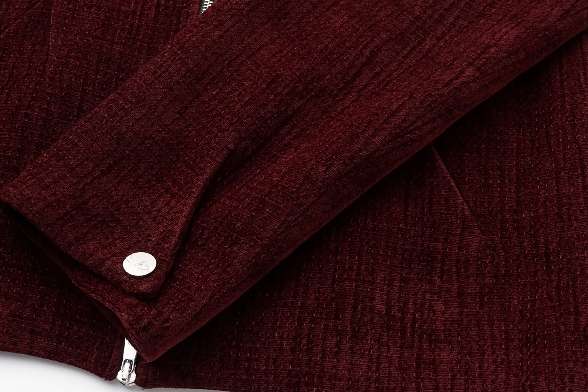 ALVNG AR ANTS Chenille Dual Zip Jacket
