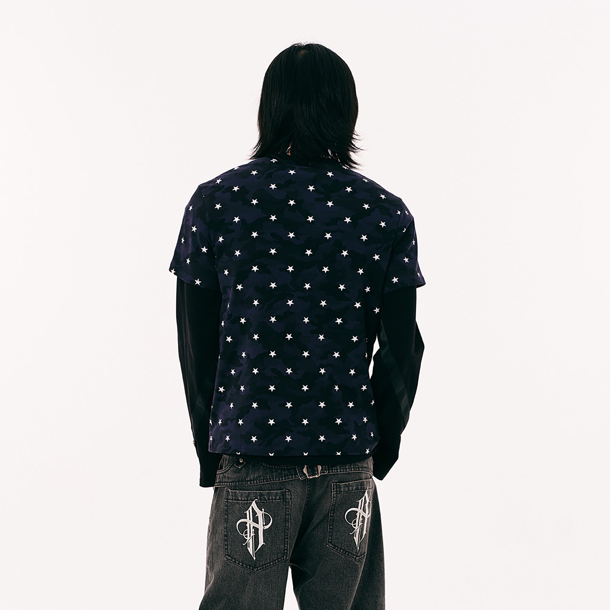 PASET Star Camo Cross Graphic Tee