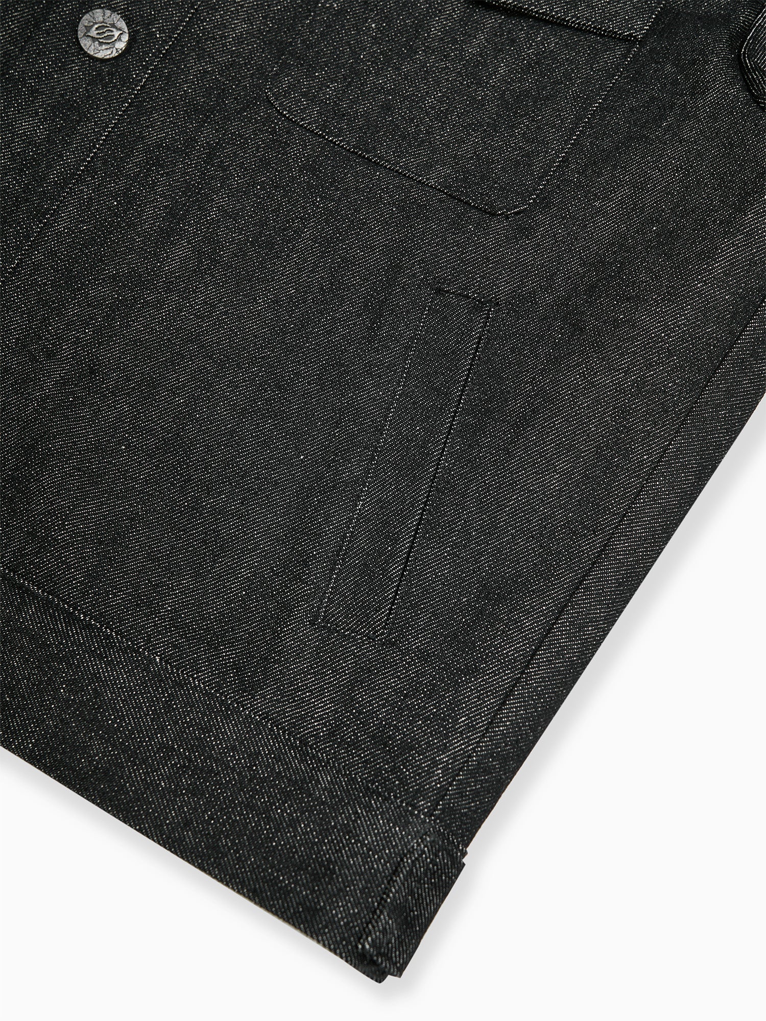 FLYERRER Serpent Cropped Raw Denim Jacket, premium urban and streetwear designers apparel on PROJECTISR.com, FLYERRER