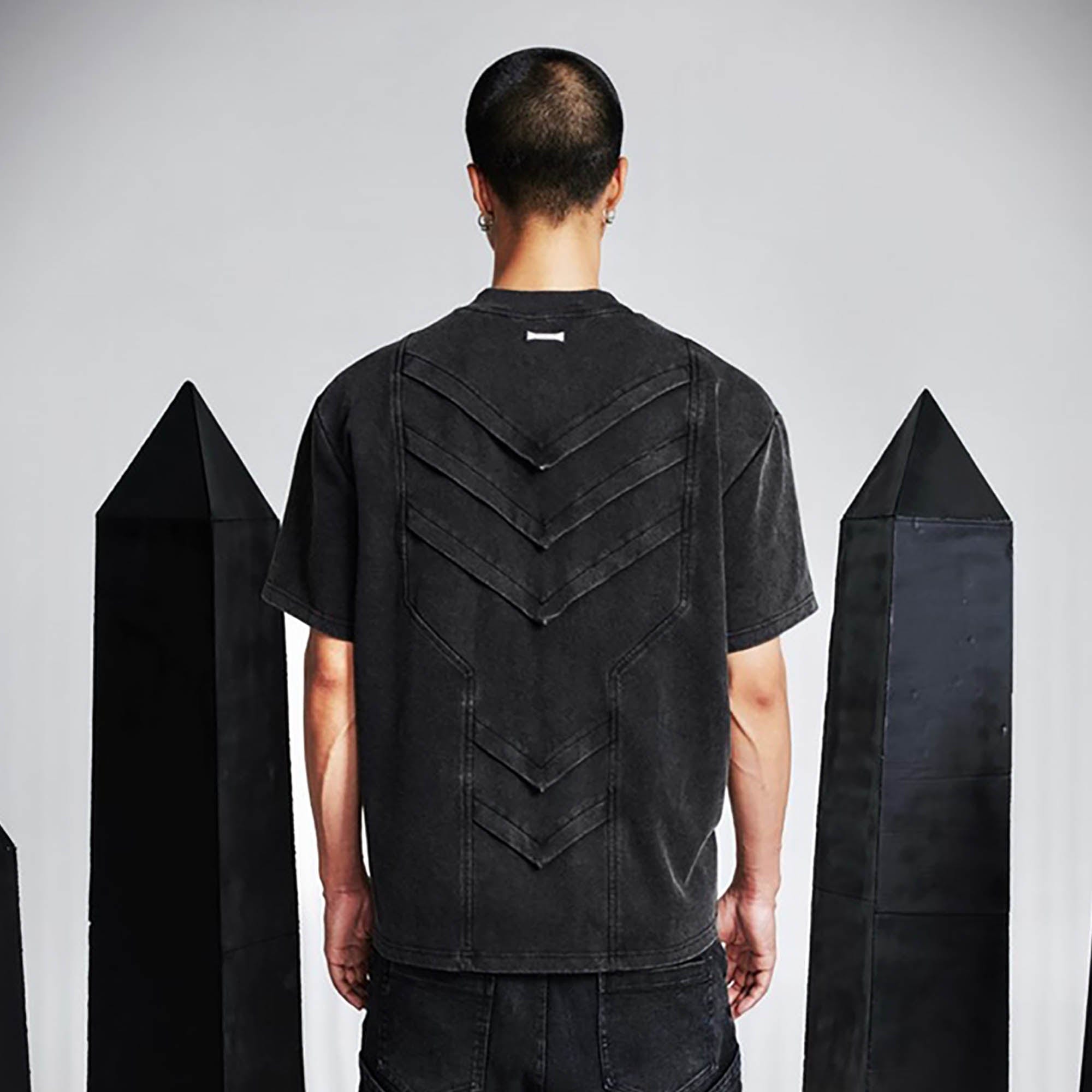 SSIN7 Washed Armor-Panel T-Shirt