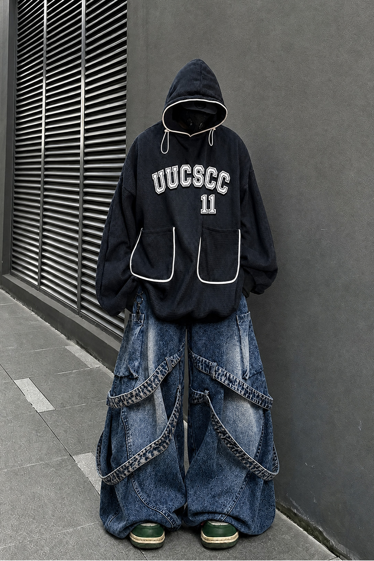 UUCSCC Retro Oversized Pullover Hoodie