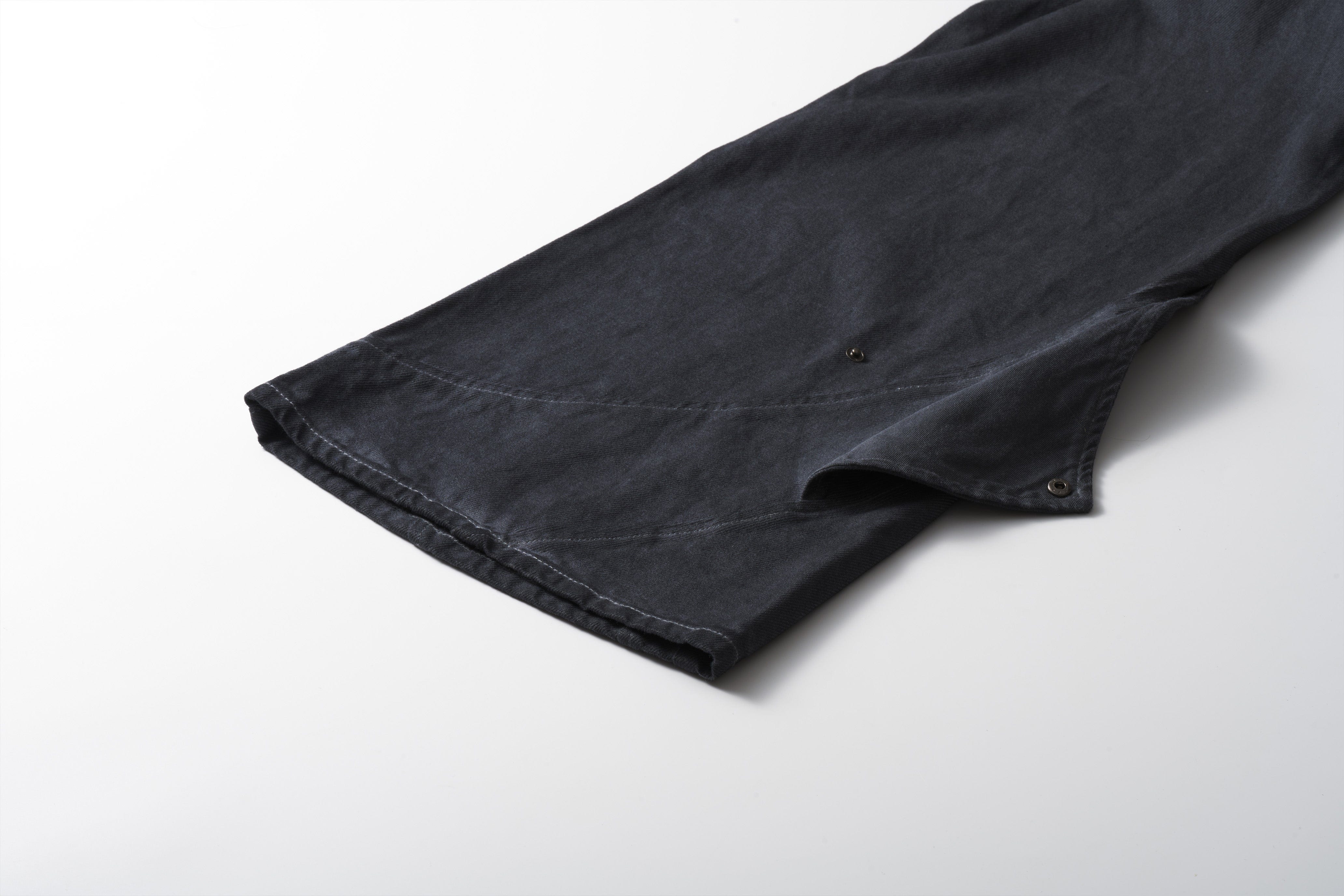 CATSSTAC Dyed Arc-Panel Wide-Leg Jeans, premium urban and streetwear designers apparel on PROJECTISR.com, CATSSTAC