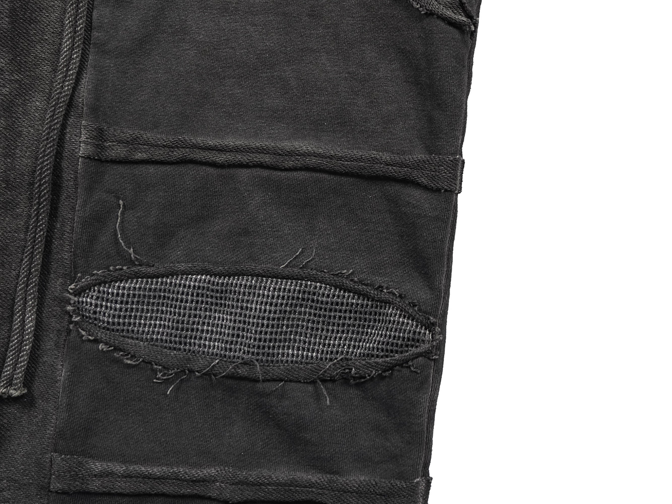 UNDERWATER Distressed Demon Clad Deconstructed Pants