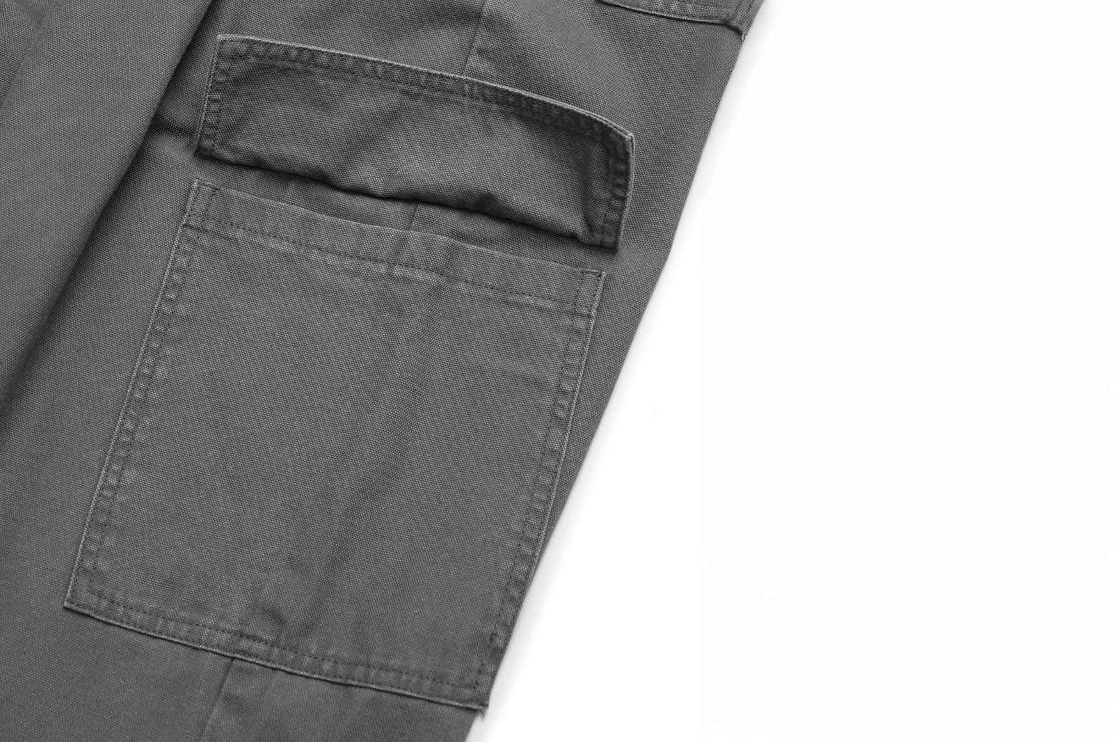 OKAYTHXBYE Pleated Utility Baggy Cargo Pants, premium urban and streetwear designers apparel on PROJECTISR.com, OKAYTHXBYE