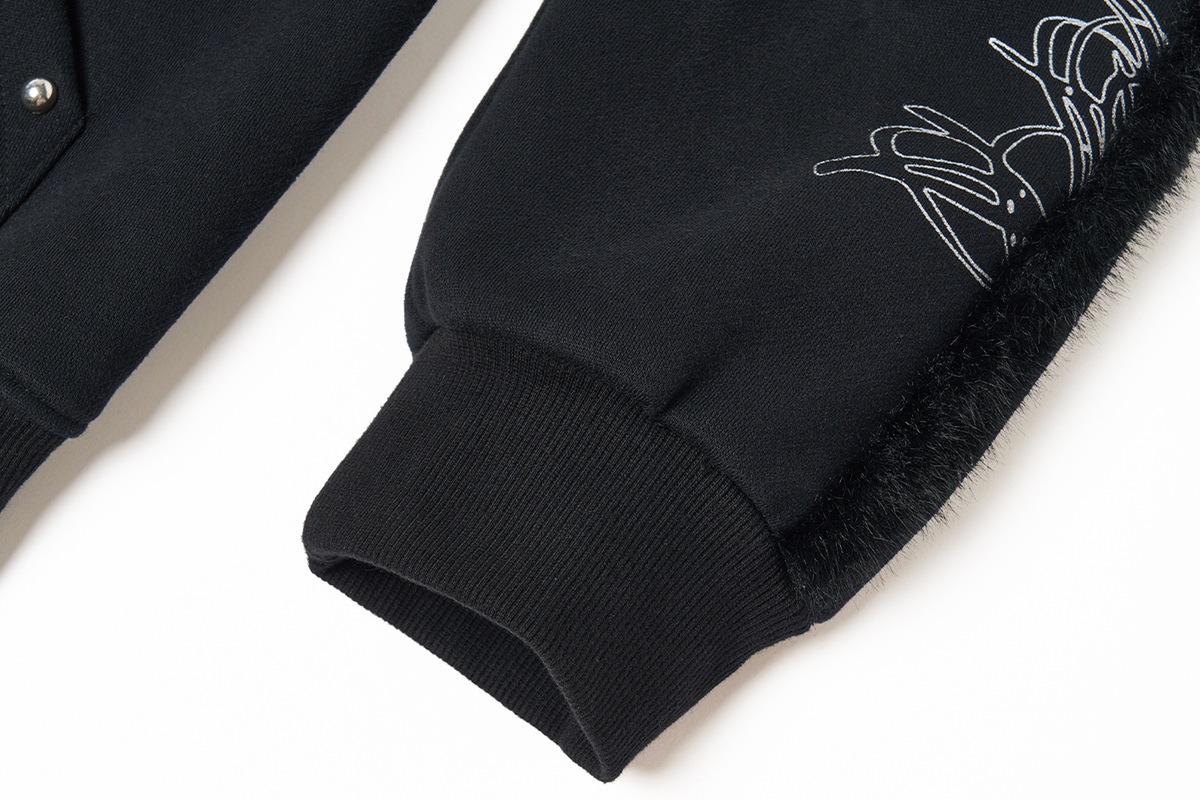 SAXGENWON Thorn Graphic Studded Hoodie & Double-Waistband Sweatpants Set