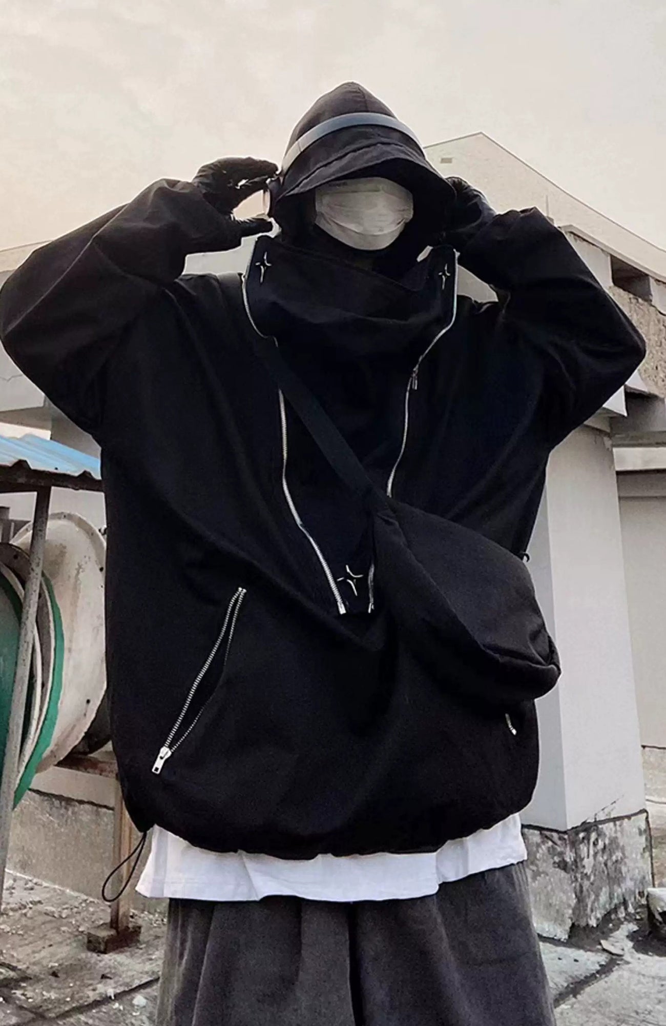 UUCSCC Utility Hooded Windbreaker Jacket