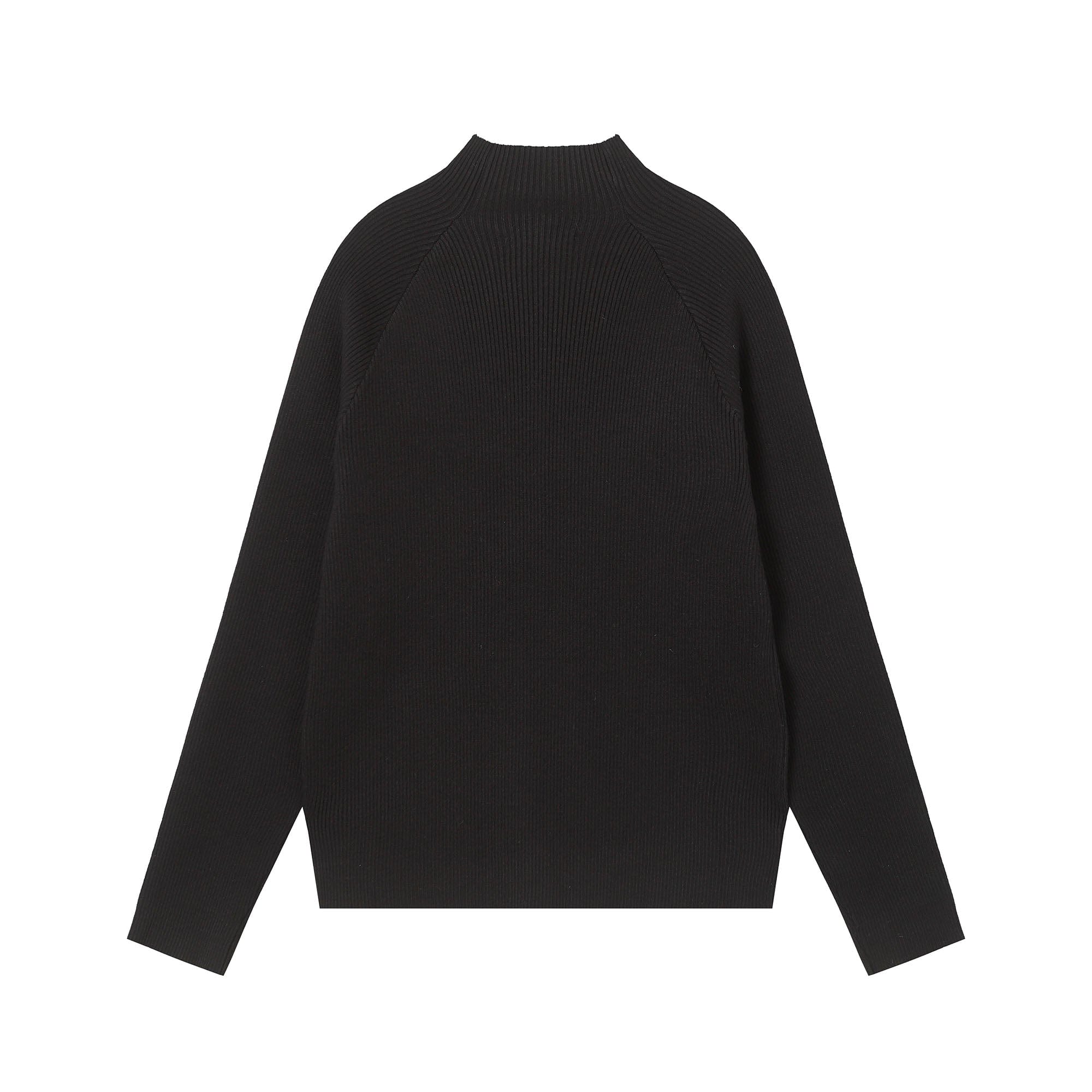 CLP Raglan Half-Zip Ribbed Slim Sweater, premium urban and streetwear designers apparel on PROJECTISR.com, CLP