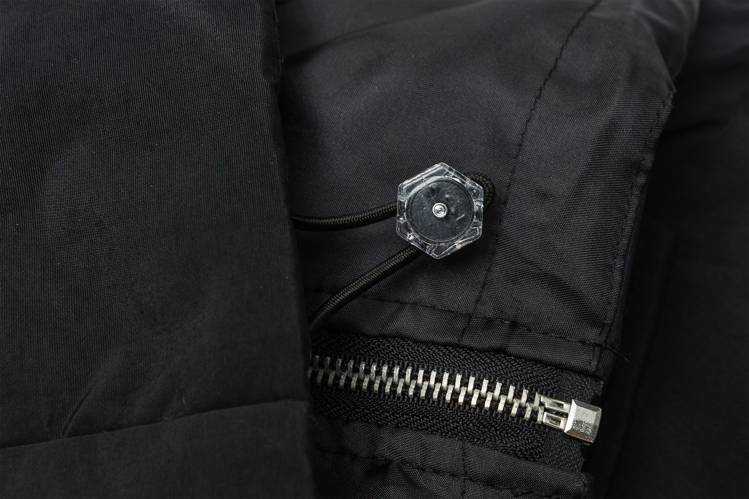 ME DA IGUAL Detachable Sleeve Stand-Collar Quilted Jacket