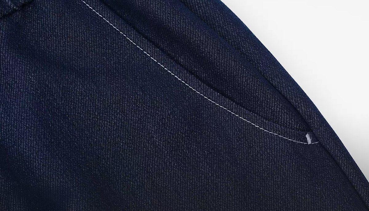 TIWILLTANG Drawstring Denim Jogger Pants