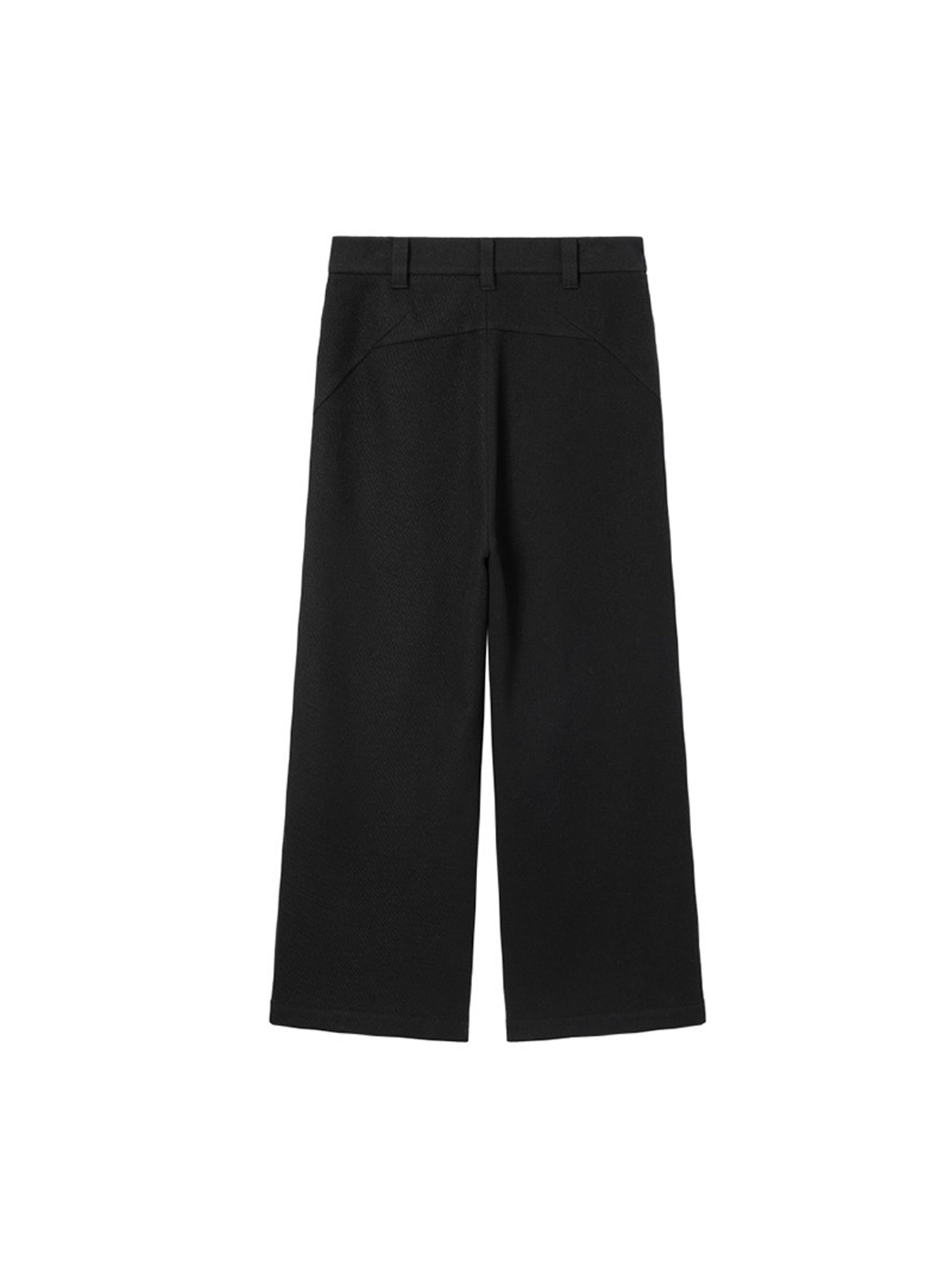 ALVNG AR ANTS Paneled Layered Wool-Blend Trousers