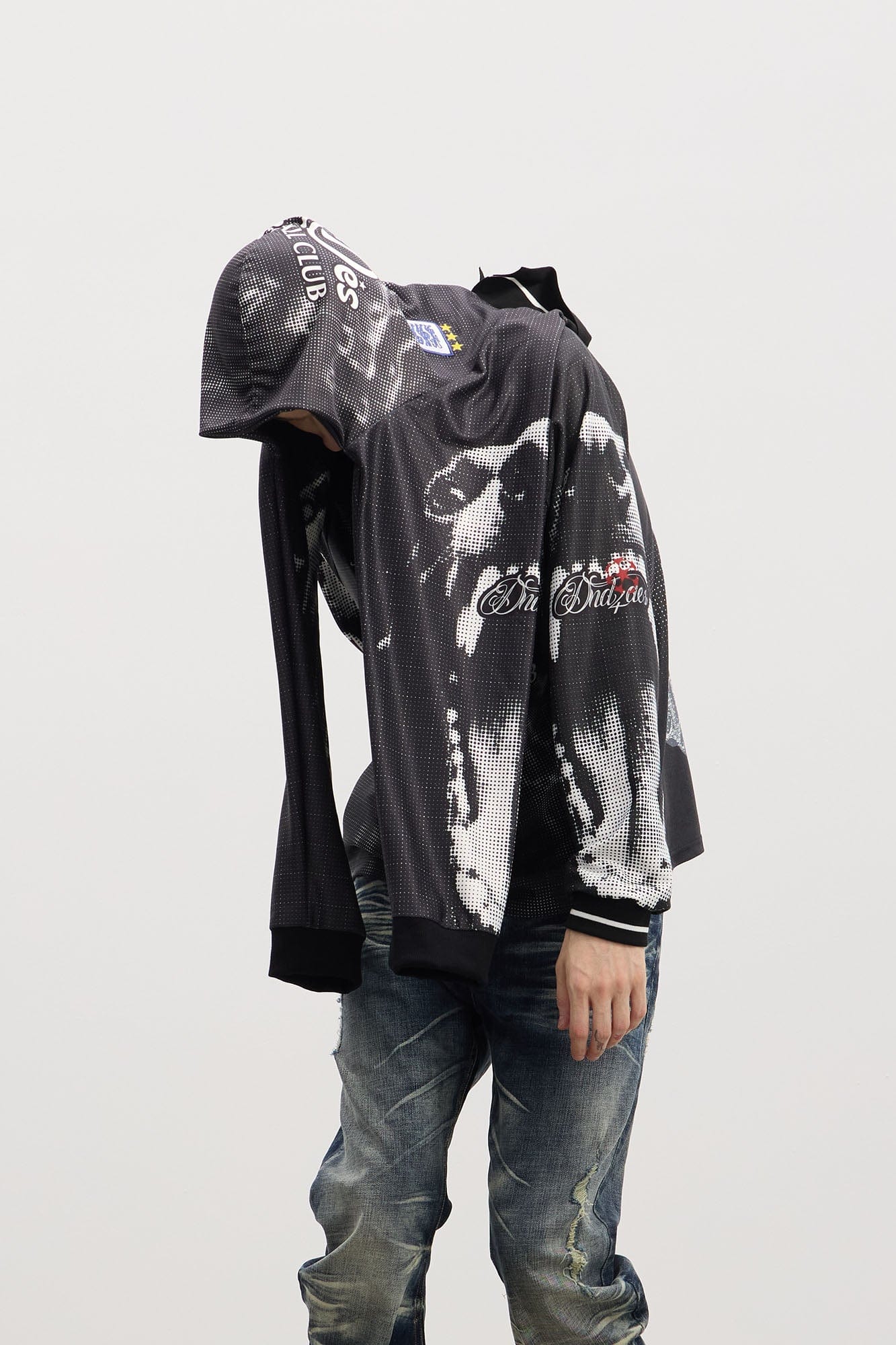 DND4DES Raging Hounds Football Jersey, premium urban and streetwear designers apparel on PROJECTISR.com, DND4DES