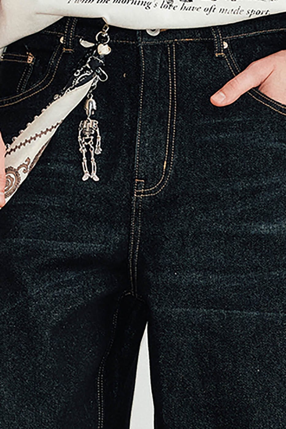 KREATE Patchwork Denim Pants