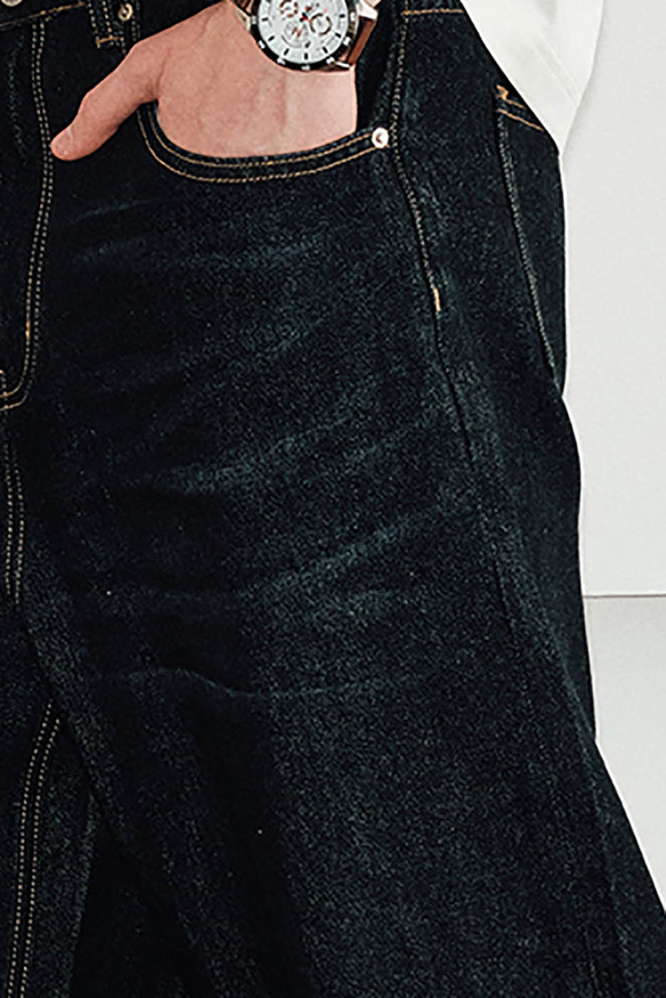 KREATE Patchwork Denim Pants