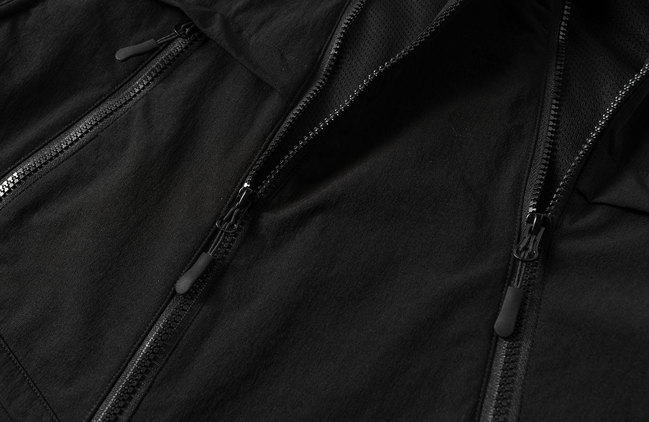 SILENSTORM Dual-Placket Softshell Hooded Jacket