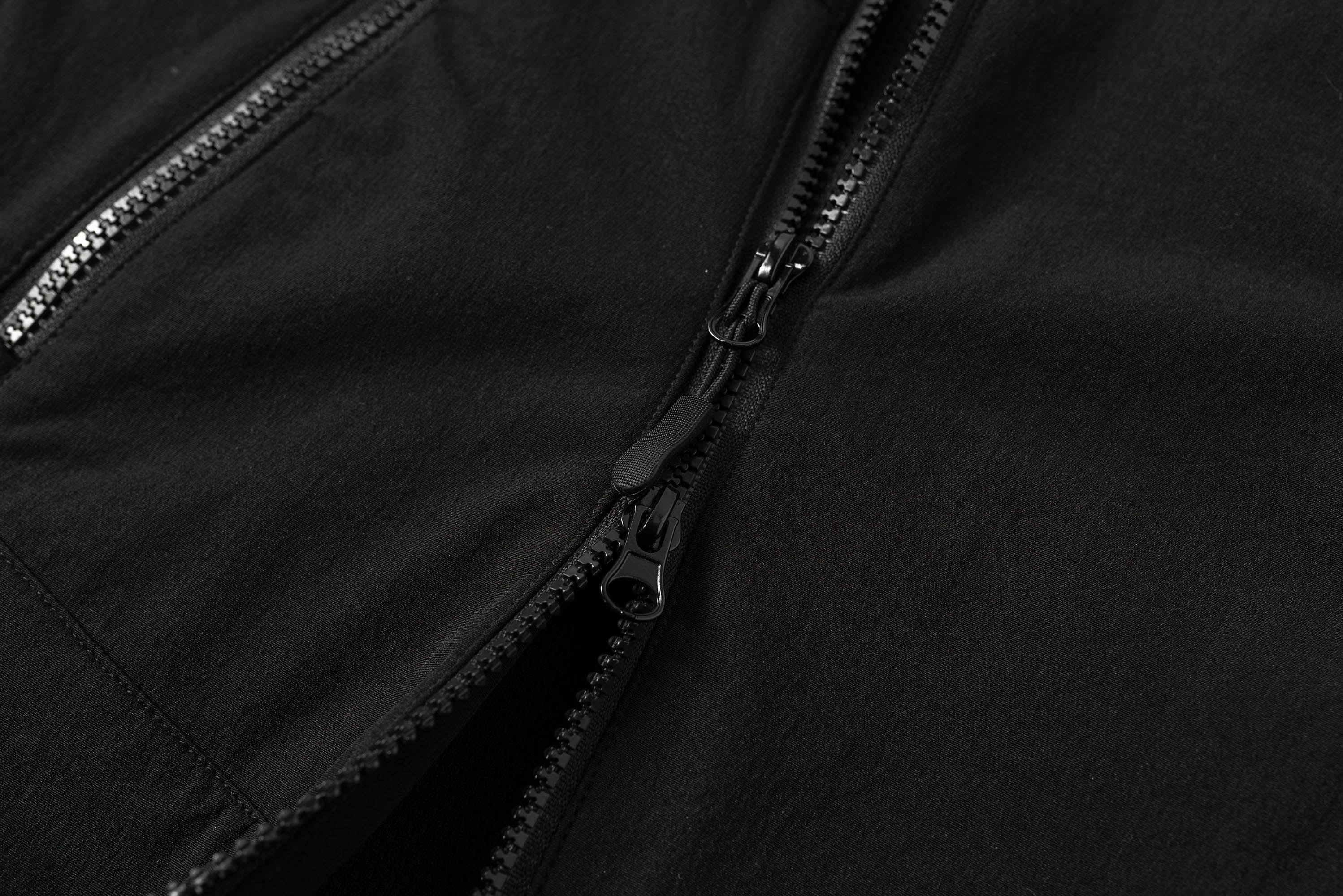 SILENSTORM Asymmetrical Multi-Zip Hooded Jacket, premium urban and streetwear designers apparel on PROJECTISR.com, SILENSTORM