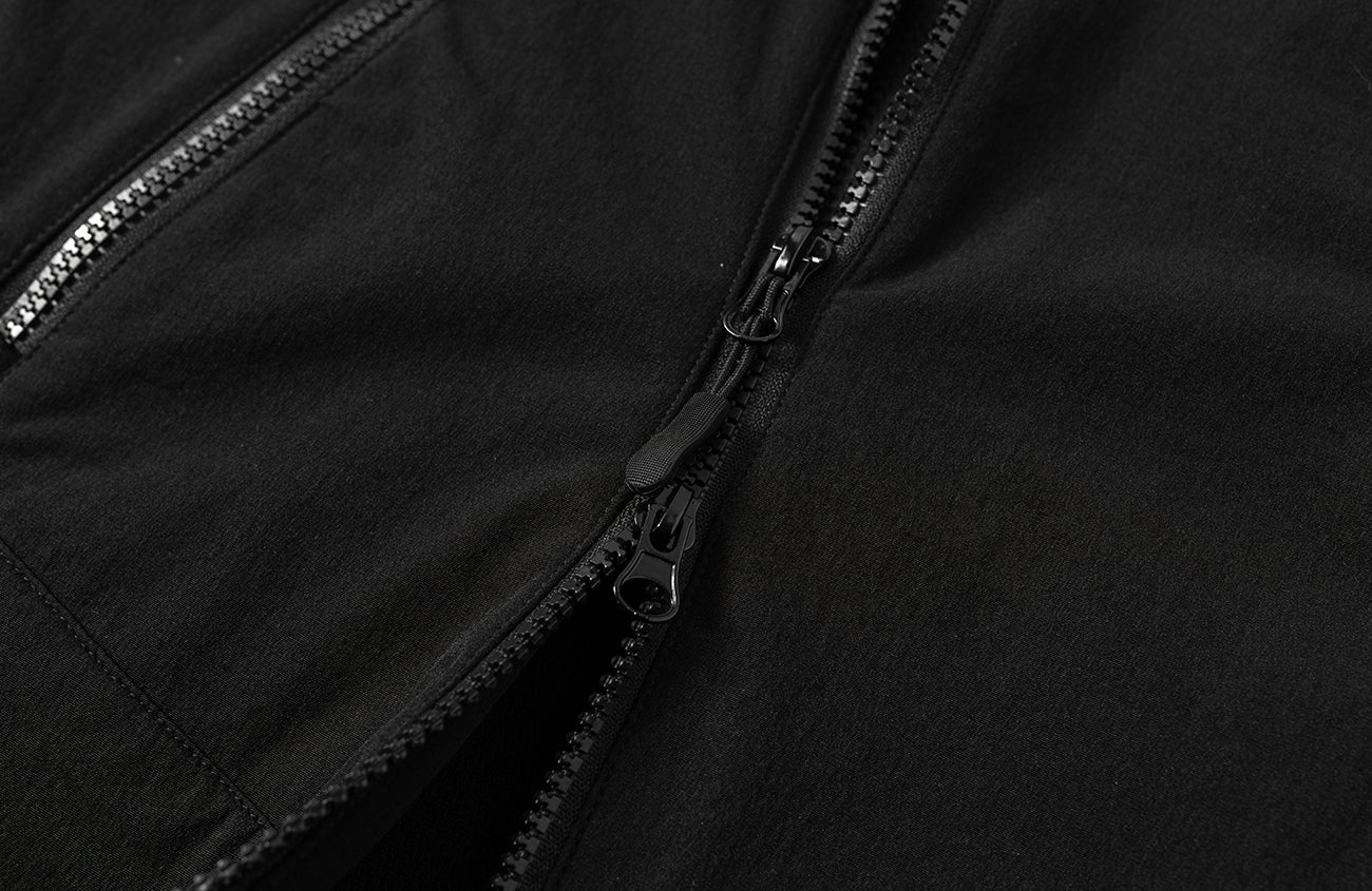 SILENSTORM Dual-Placket Softshell Hooded Jacket