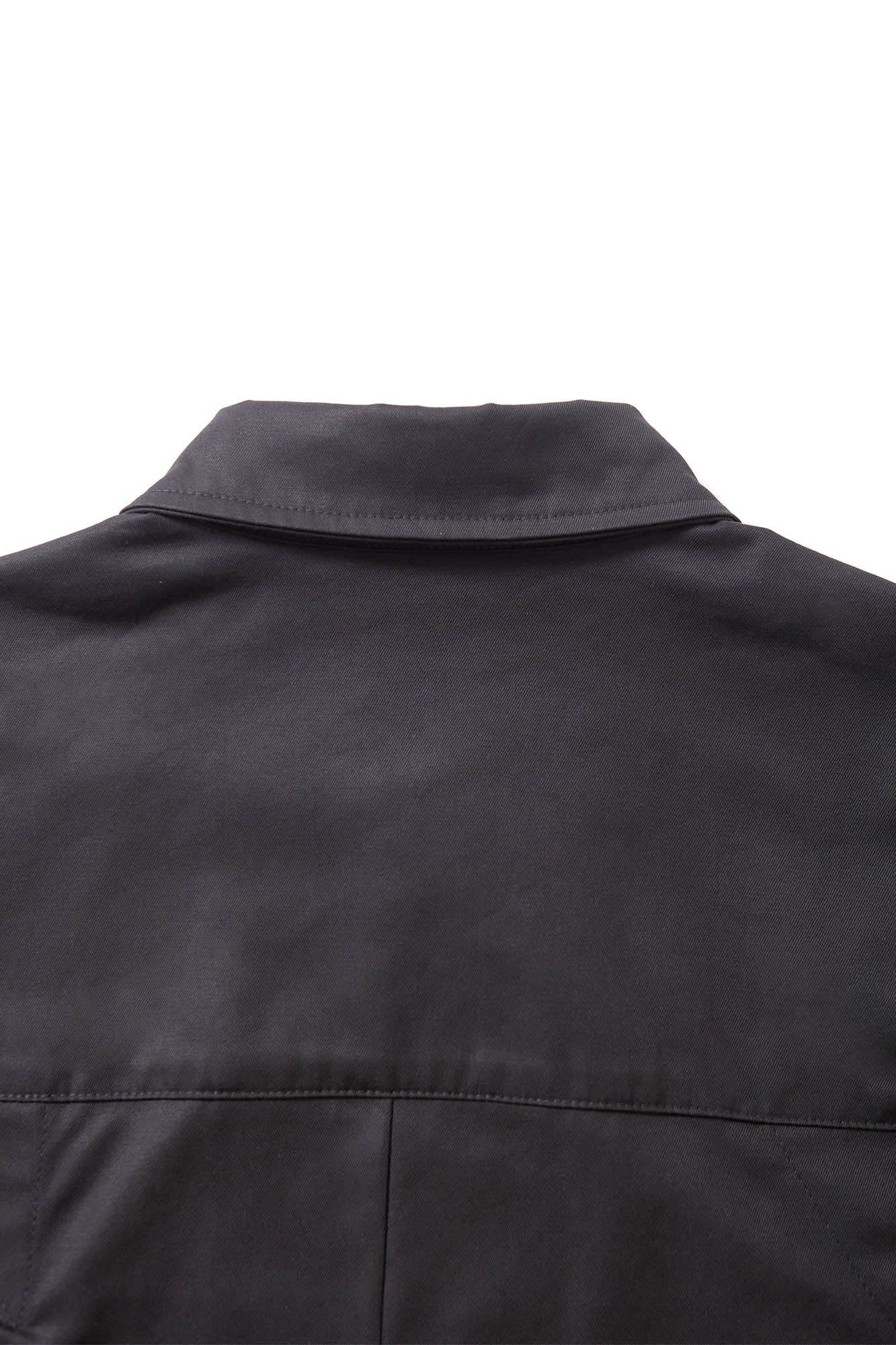 FACEONLAB Multi-Pocket Aviator Shirt