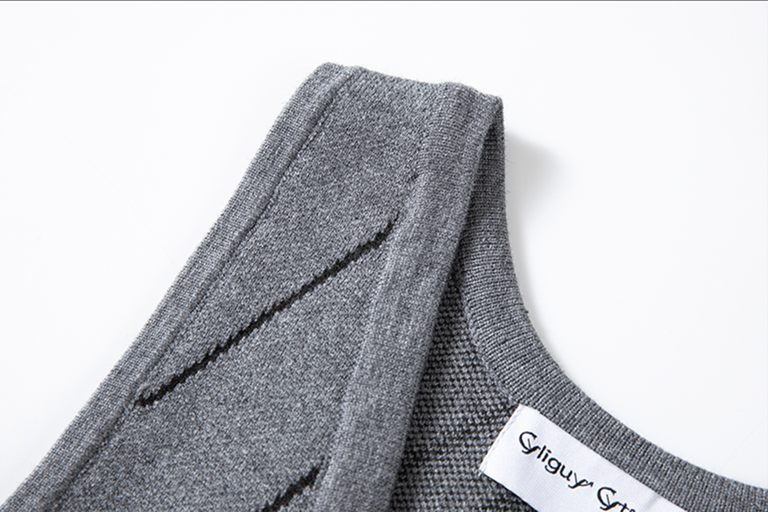 CYCYCY Retro Star Intarsia Knit Vest