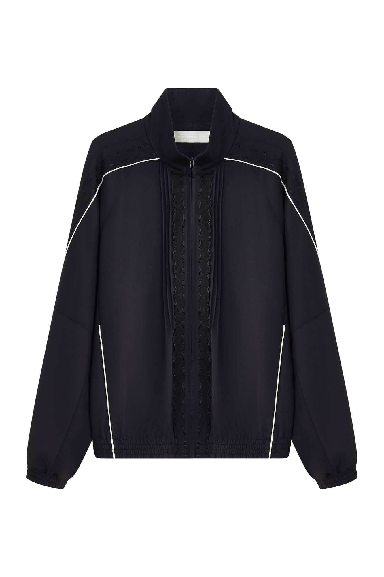 OPICLOTH Lace-Trim Track Jacket