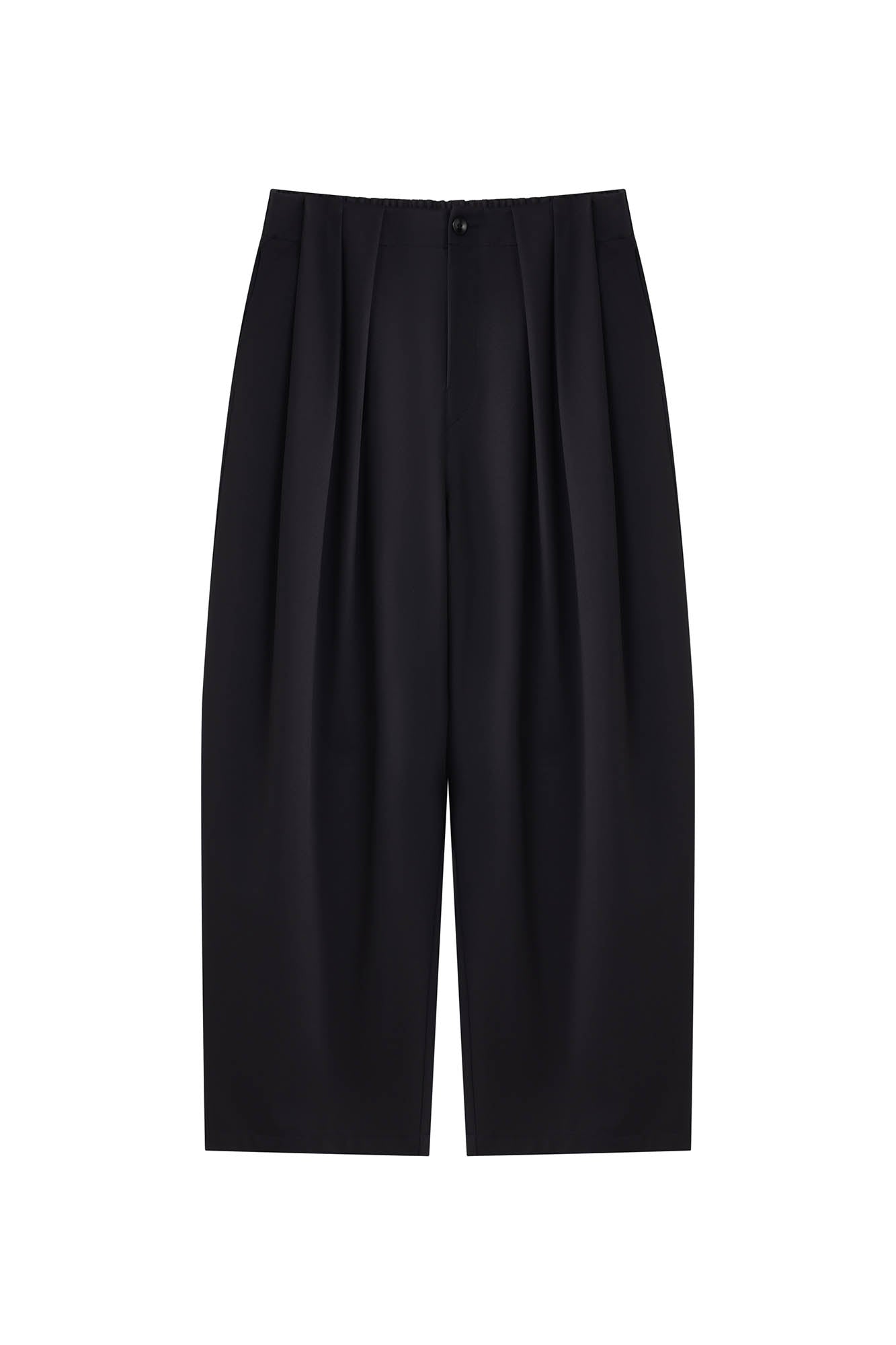 OPICLOTH Pleated Drawstring Oversized Pants