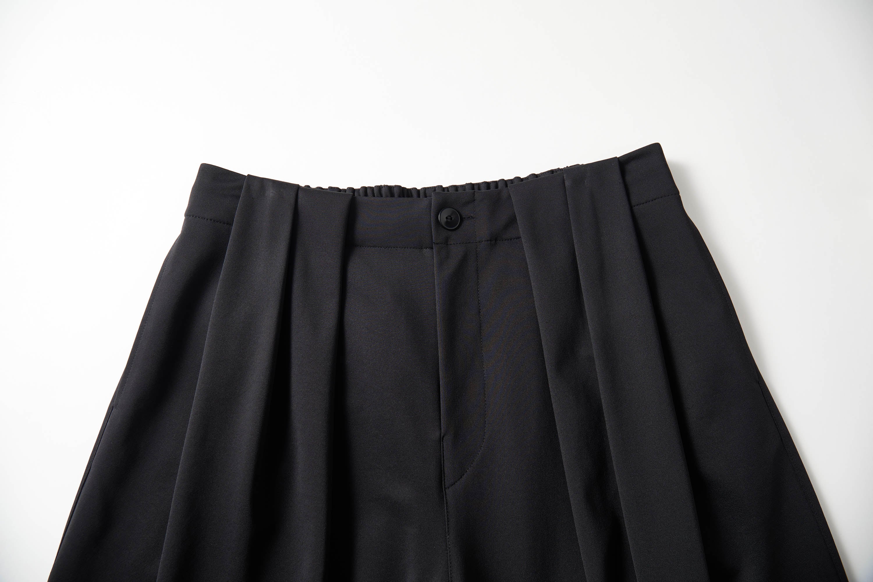 OPICLOTH Pleated Drawstring Oversized Pants