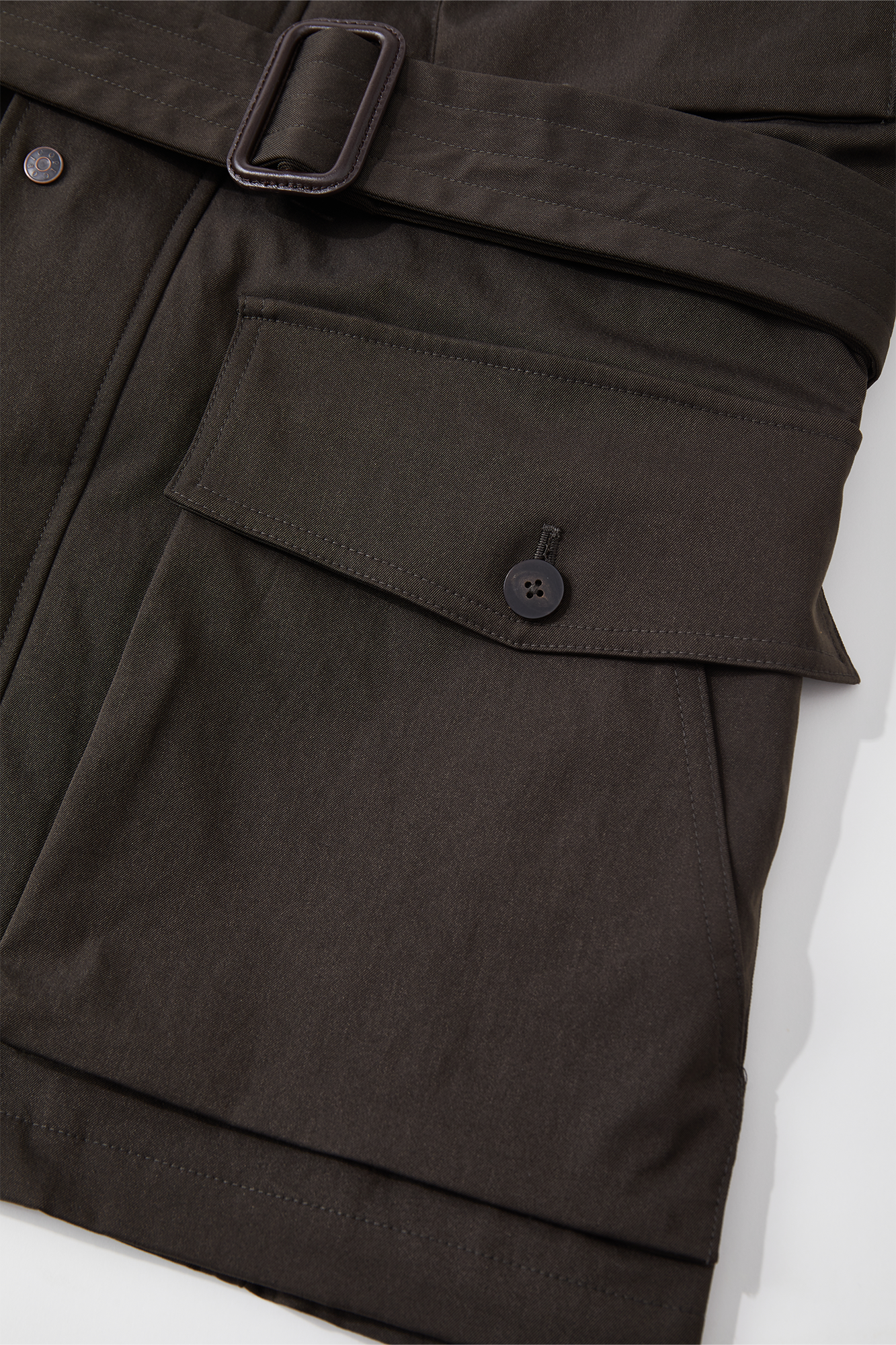 OPICLOTH Multi-Pockets Cinchable Utility Jacket, premium urban and streetwear designers apparel on PROJECTISR.com, OPICLOTH