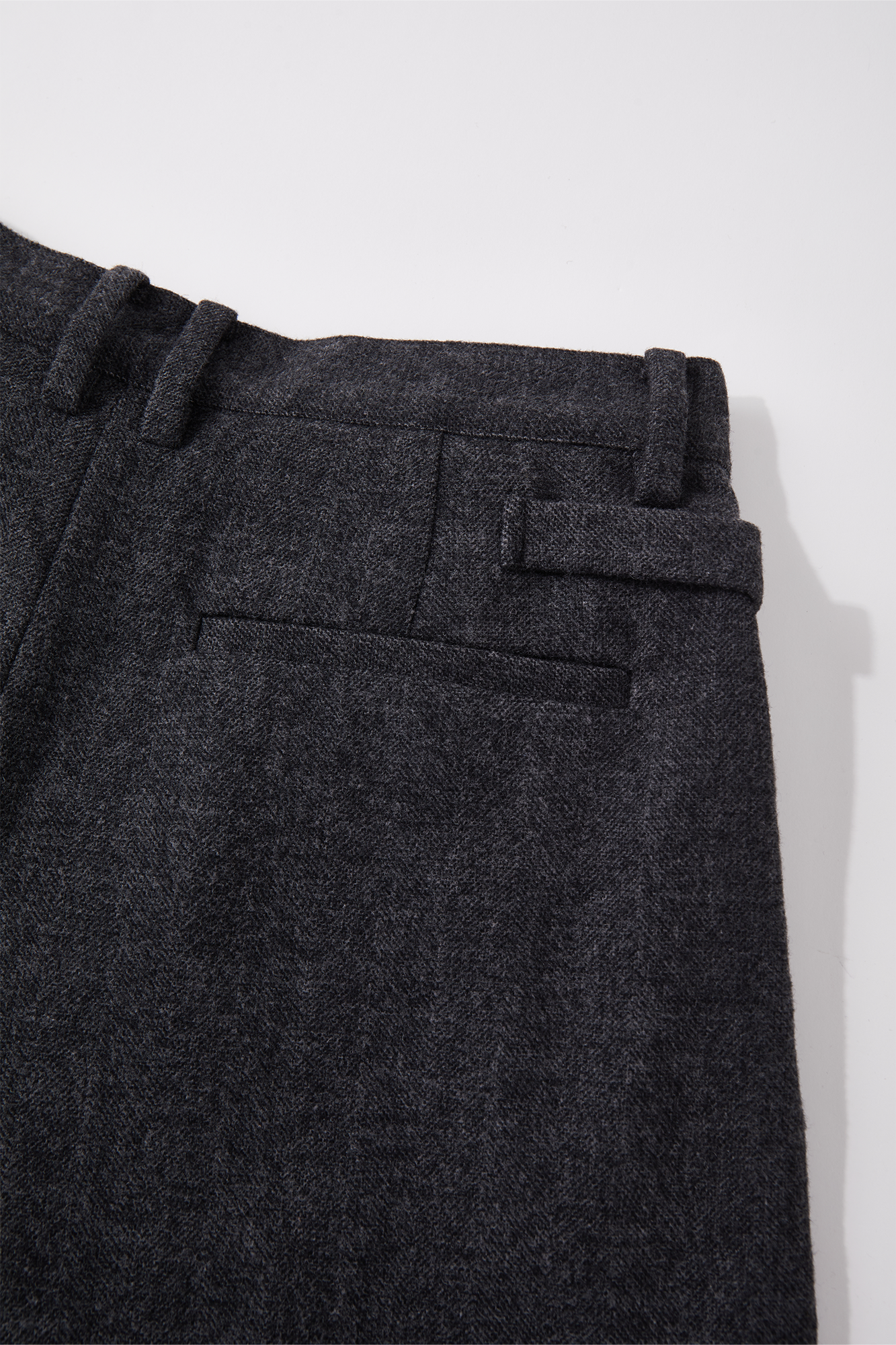 OPICLOTH Herringbone Pleated Wool-Blend Trousers, premium urban and streetwear designers apparel on PROJECTISR.com, OPICLOTH
