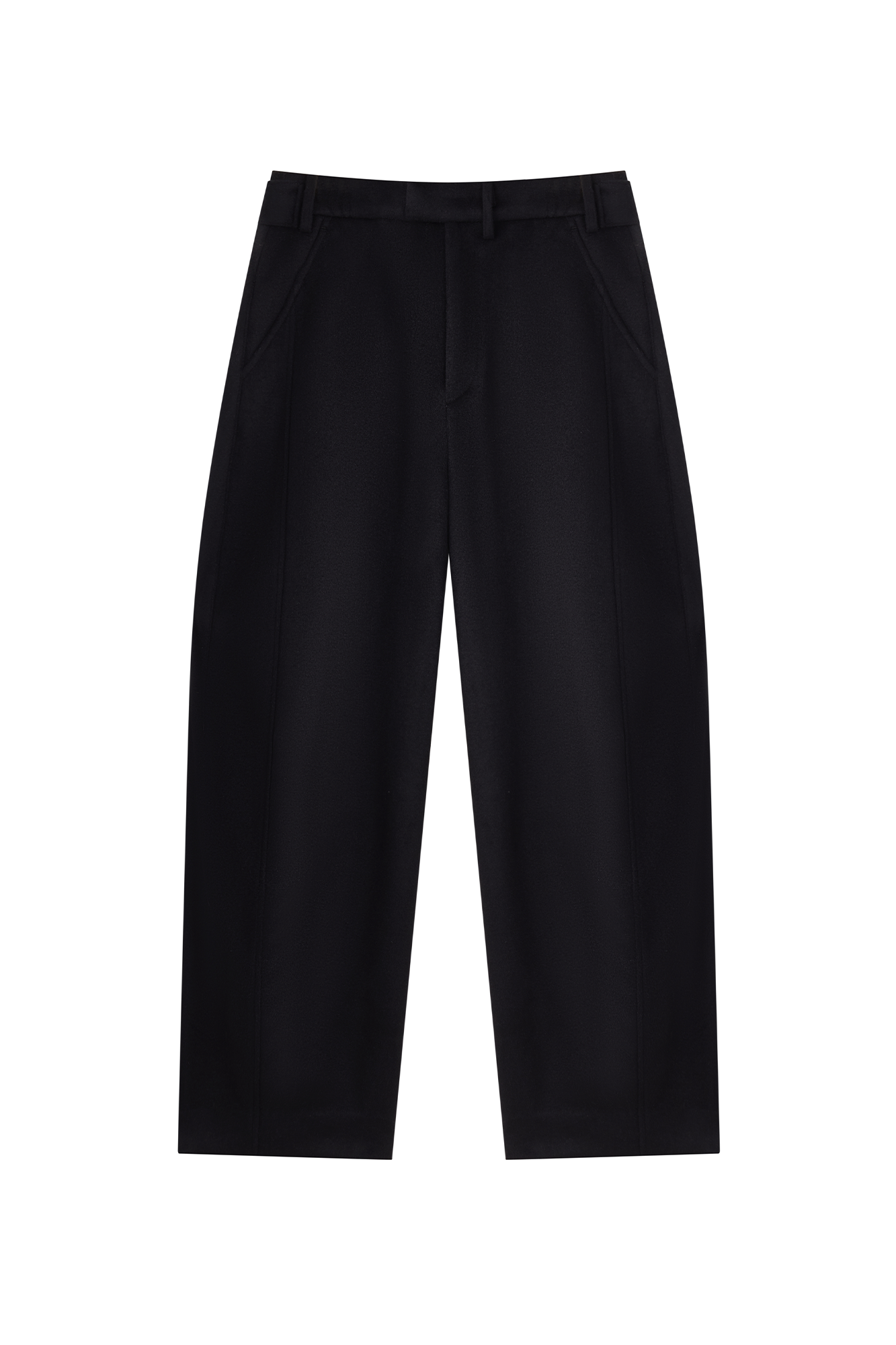 OPICLOTH Essential Wool-Blend Barrel Pants, premium urban and streetwear designers apparel on PROJECTISR.com, OPICLOTH