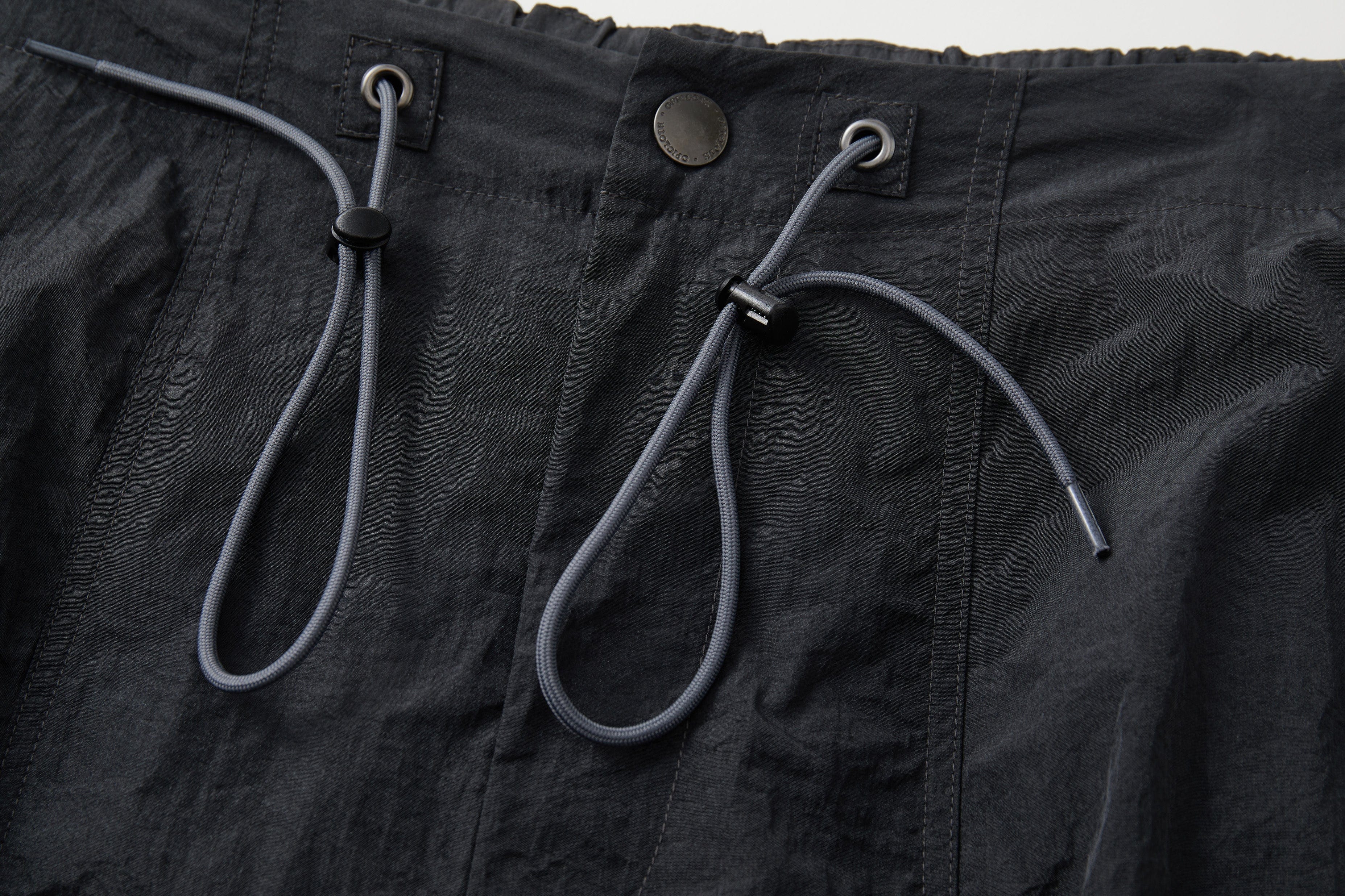 OPICLOTH Multi-Pocket Drawstring Cargo Shorts