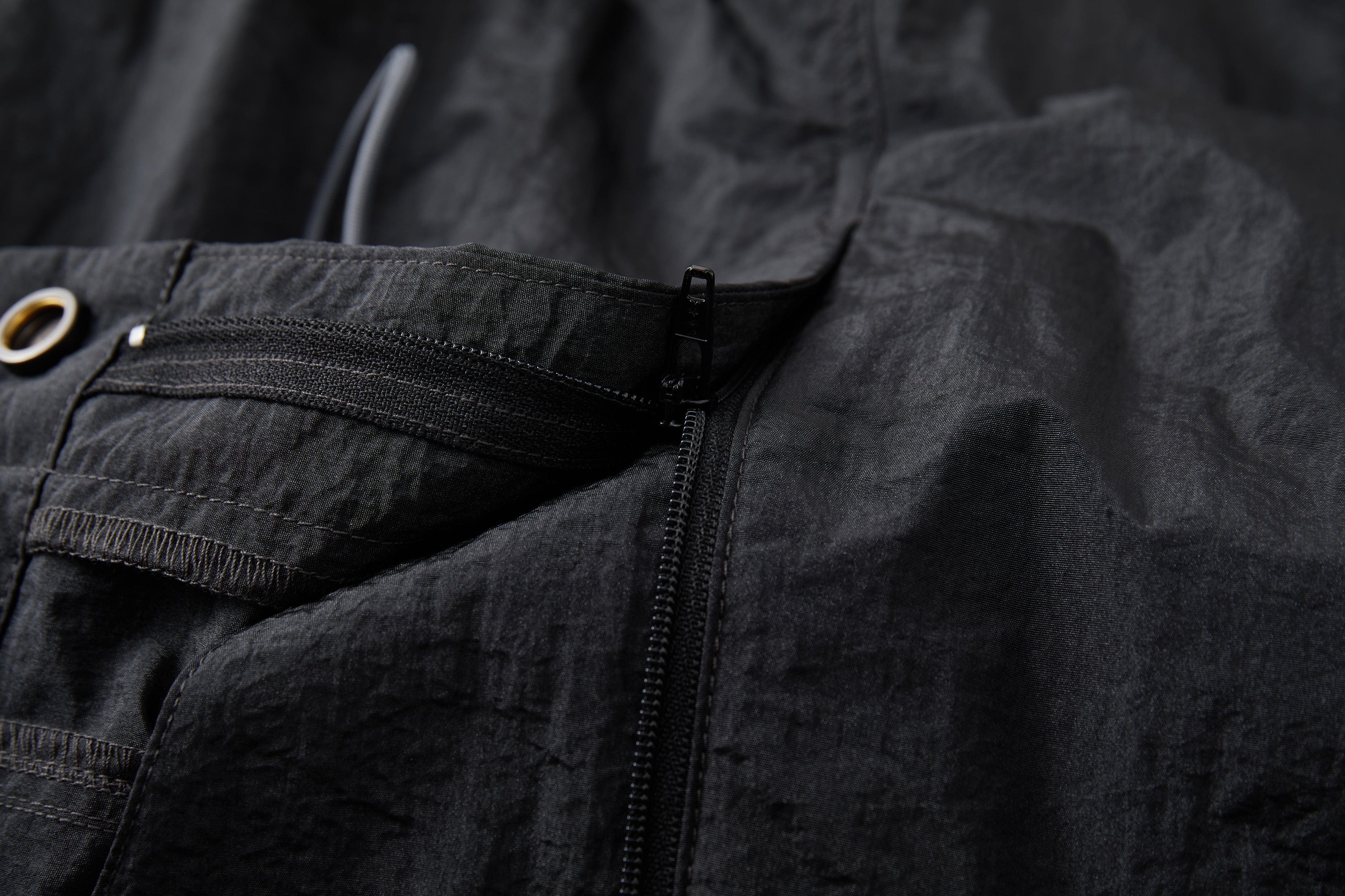 OPICLOTH Multi-Pocket Drawstring Cargo Shorts